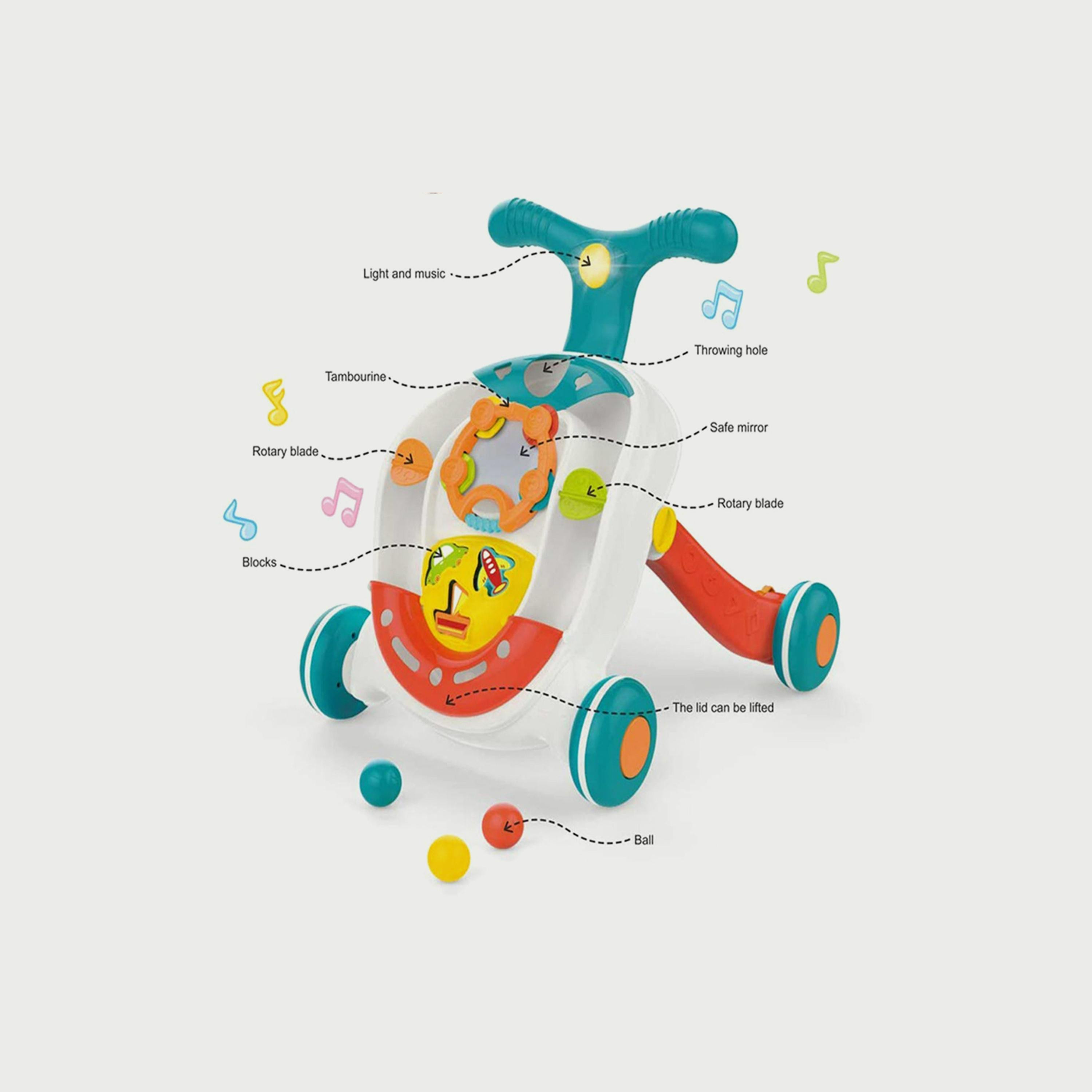 مشاية الكرة المتدحرجة مع موسيقي من بيبي لاف-baby-infantactivity-walkers-image-4