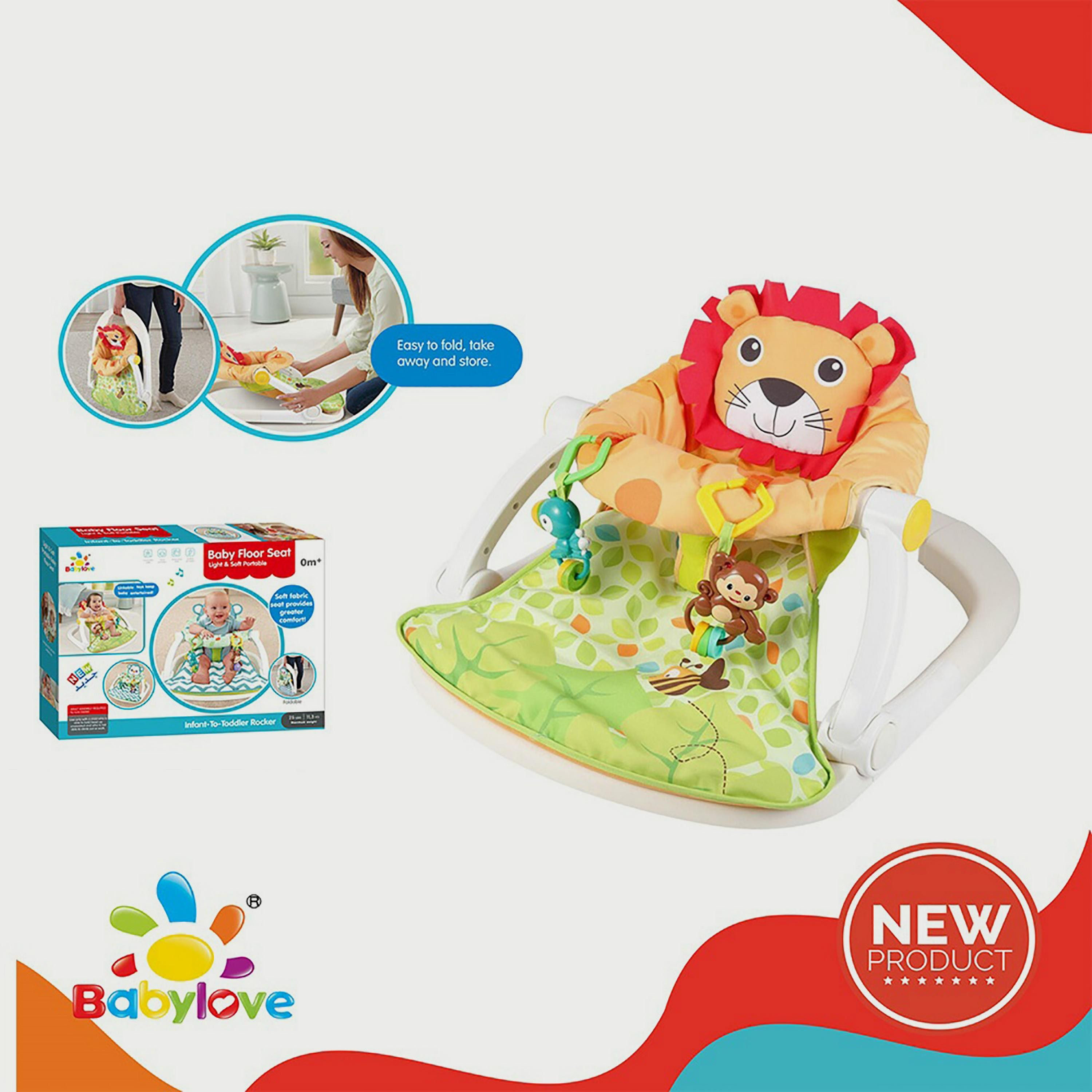 مقعد أرضي للرضع محمول من بيبي لاف-baby-infantactivity-playpensandplaymats-image-7