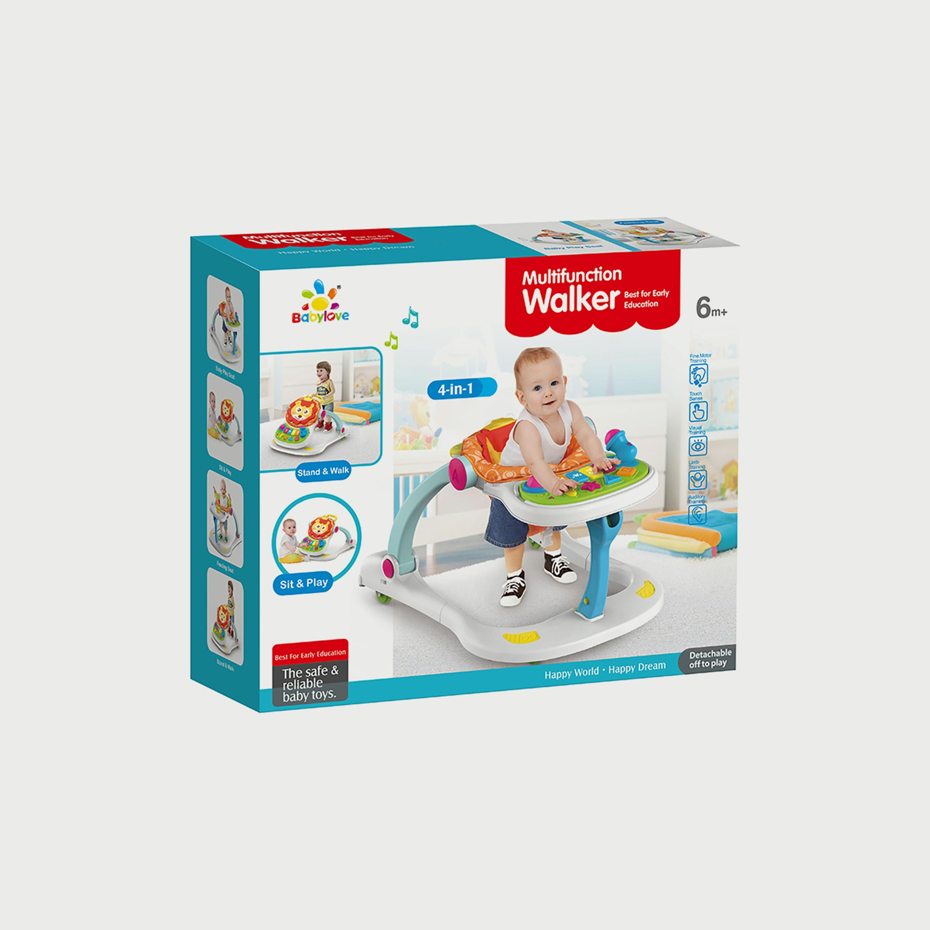 مشاية ركوب 4 في 1 من بيبي لاف-baby-infantactivity-walkers-image-5