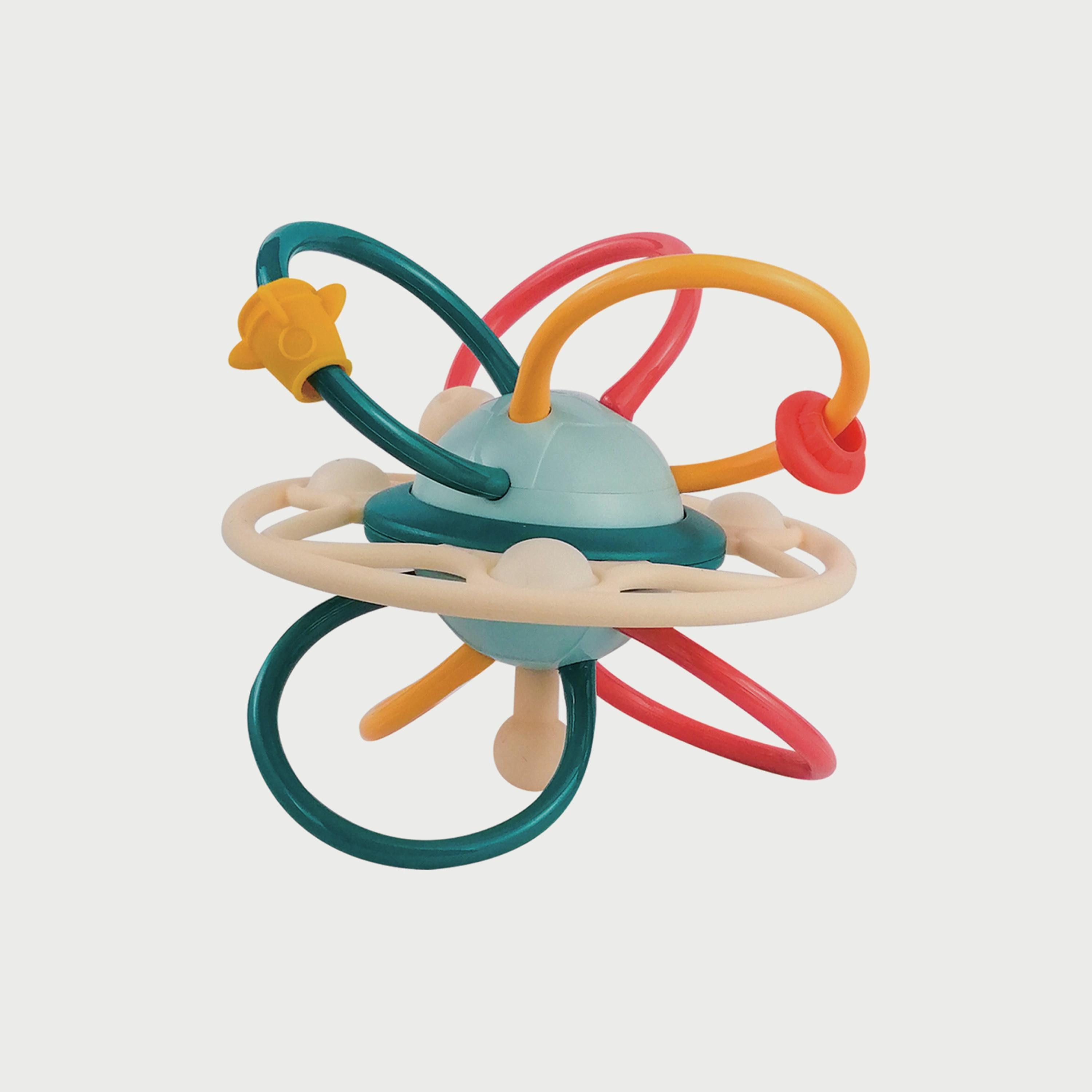 خشخيشة عضاضة كرة ناعمة للرضع من موون-toys-babyandtoddlertoys-rattlesandteethers-image-1