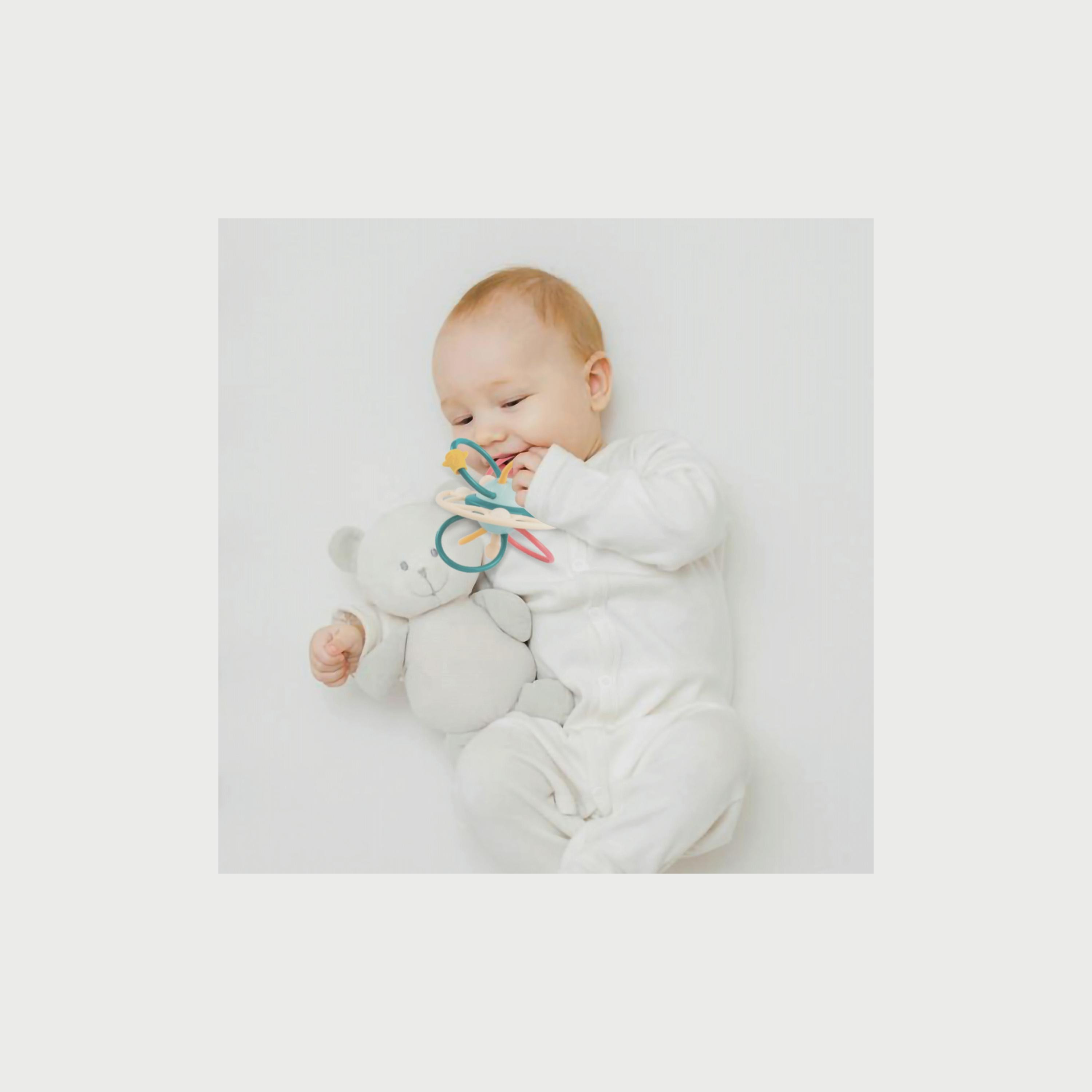 خشخيشة عضاضة كرة ناعمة للرضع من موون-toys-babyandtoddlertoys-rattlesandteethers-image-5