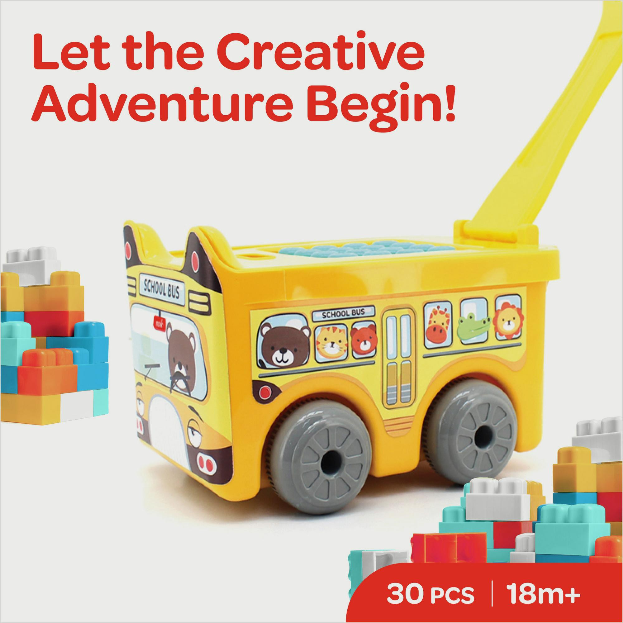 Moon 30-Piece Little Wagon Blocks Toys, School Bus-toys-buildingblocks-blocks-image-2