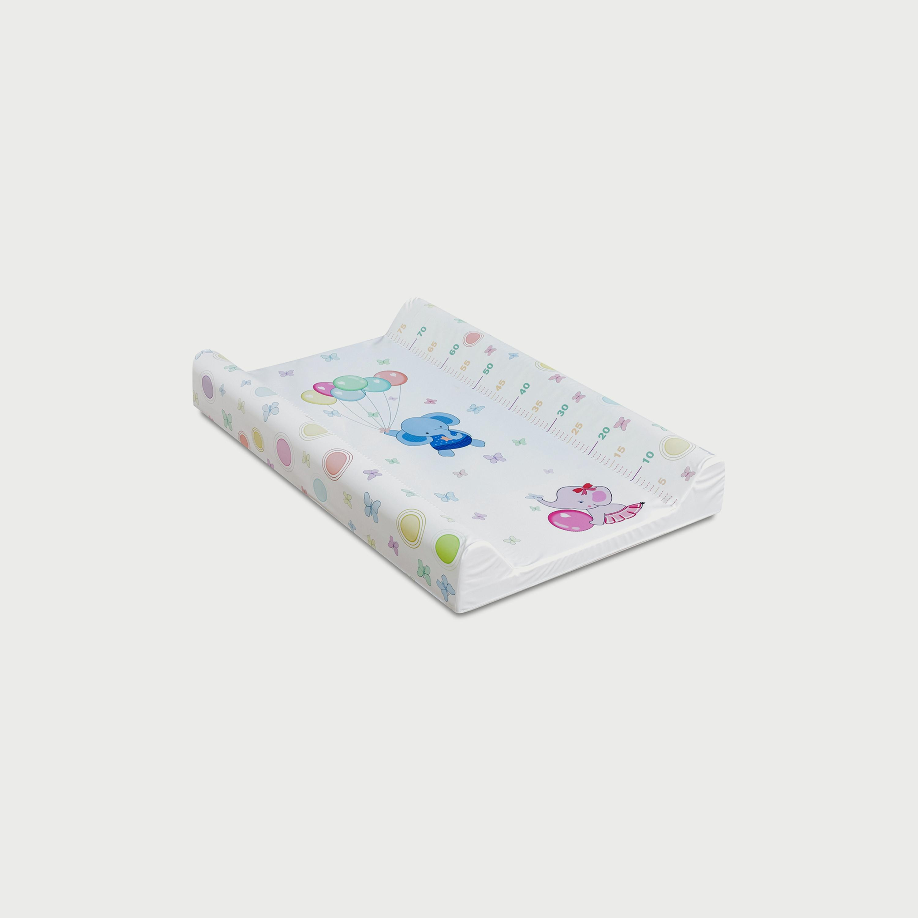 سجادة تغيير بطبعة أفيال صغيرة مع بالونات من موون، 80 *50* 10 سم-baby-diapering-changingmats-image-1