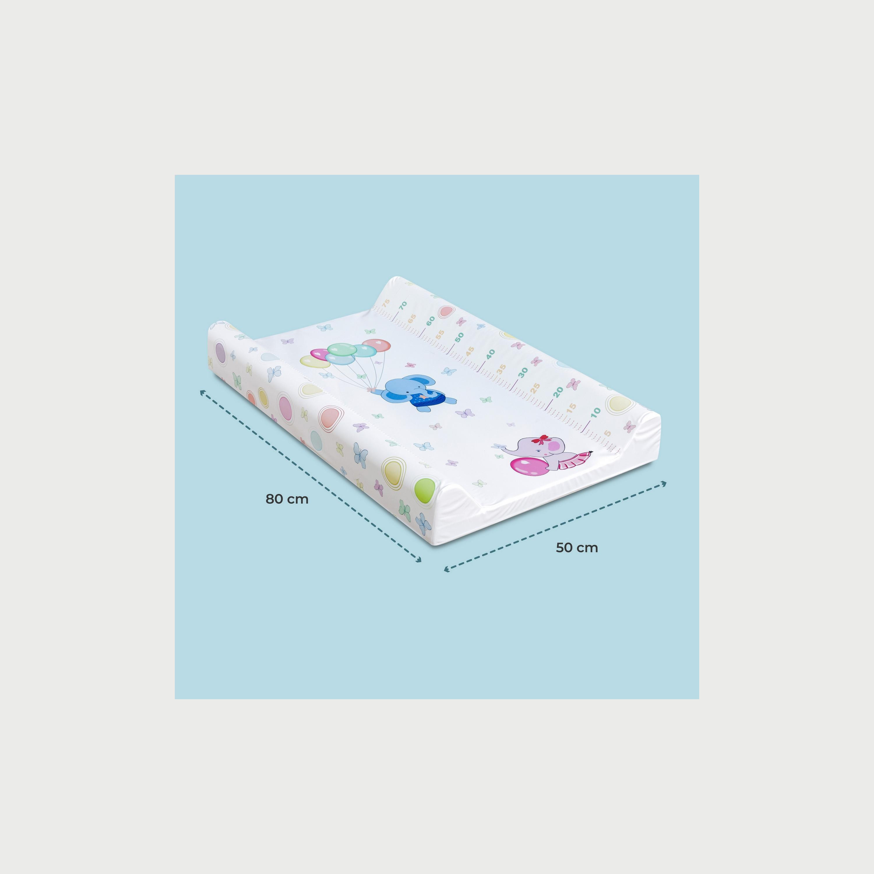 سجادة تغيير بطبعة أفيال صغيرة مع بالونات من موون، 80 *50* 10 سم-baby-diapering-changingmats-image-4