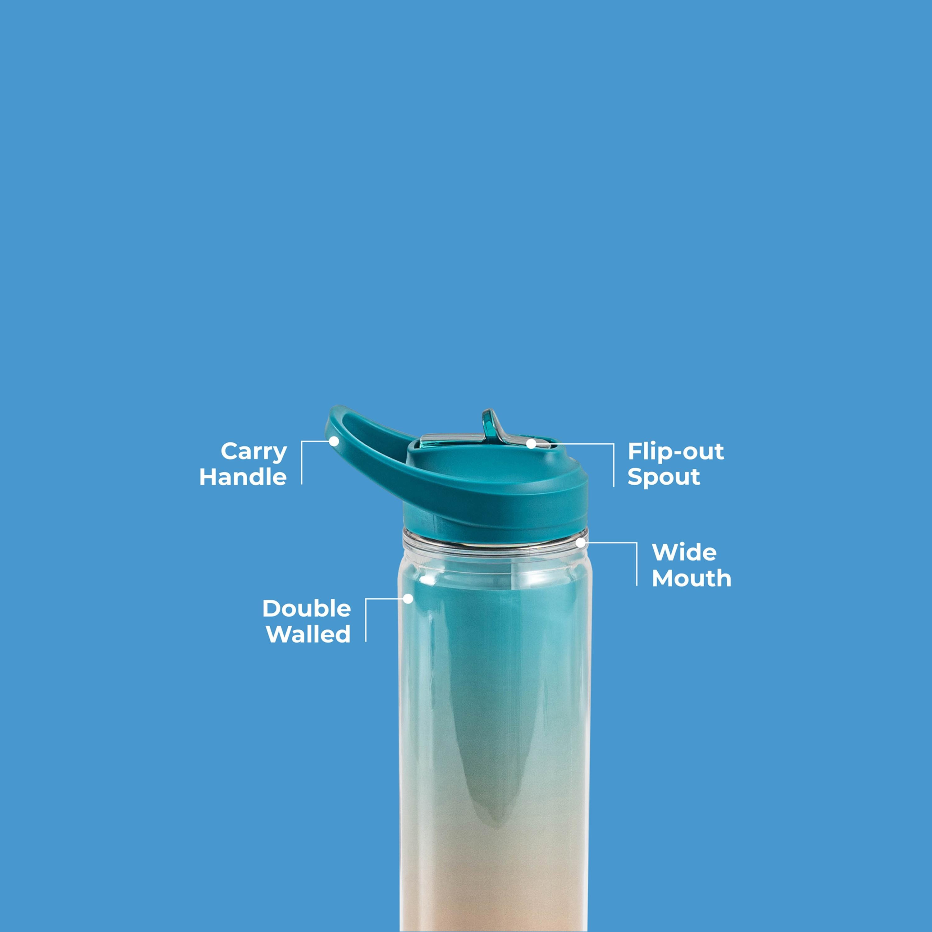 زجاجة بشفاطة و جدار مزدوج من موون، 590 مل-school-waterbottles-image-3