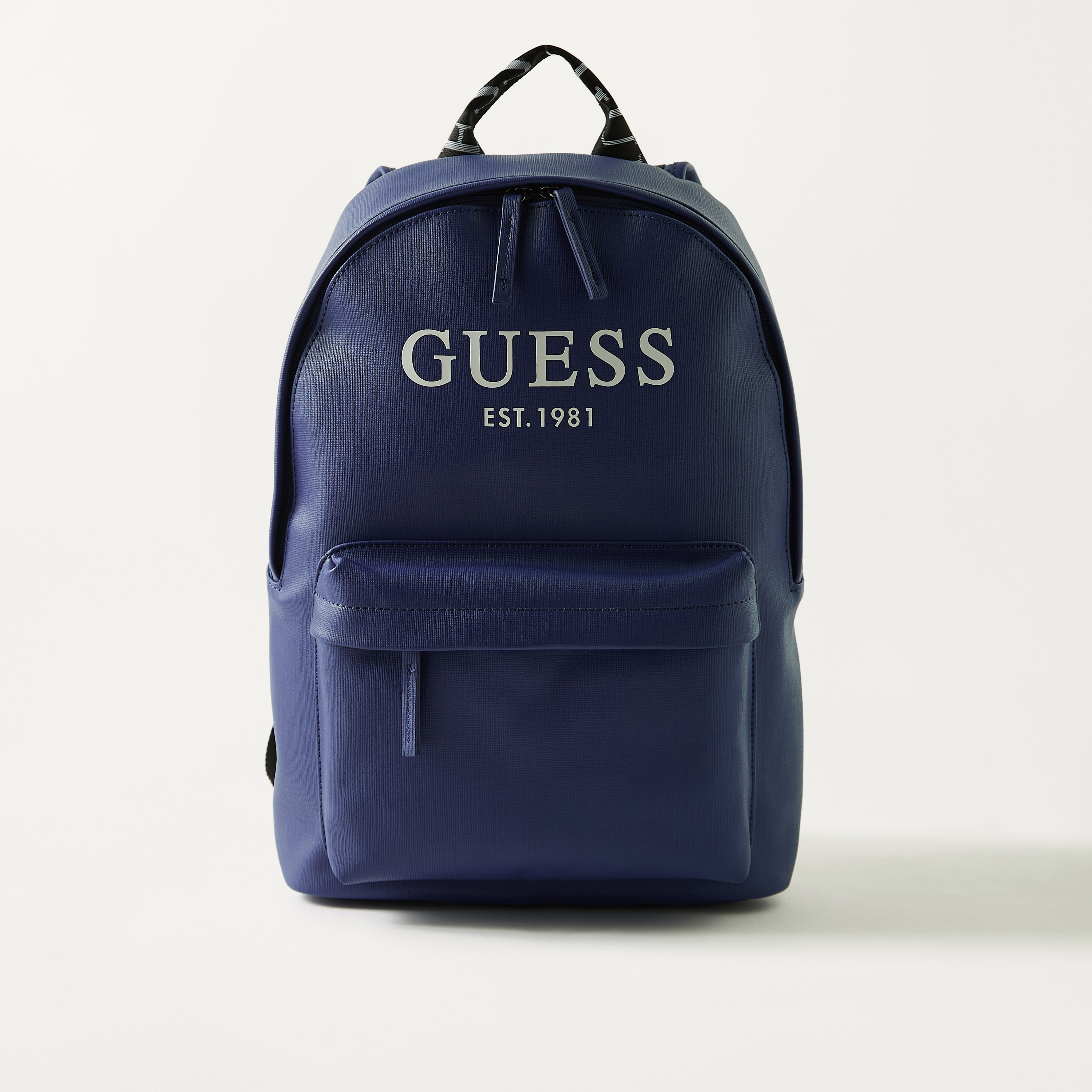 Guess blue backpack hot sale