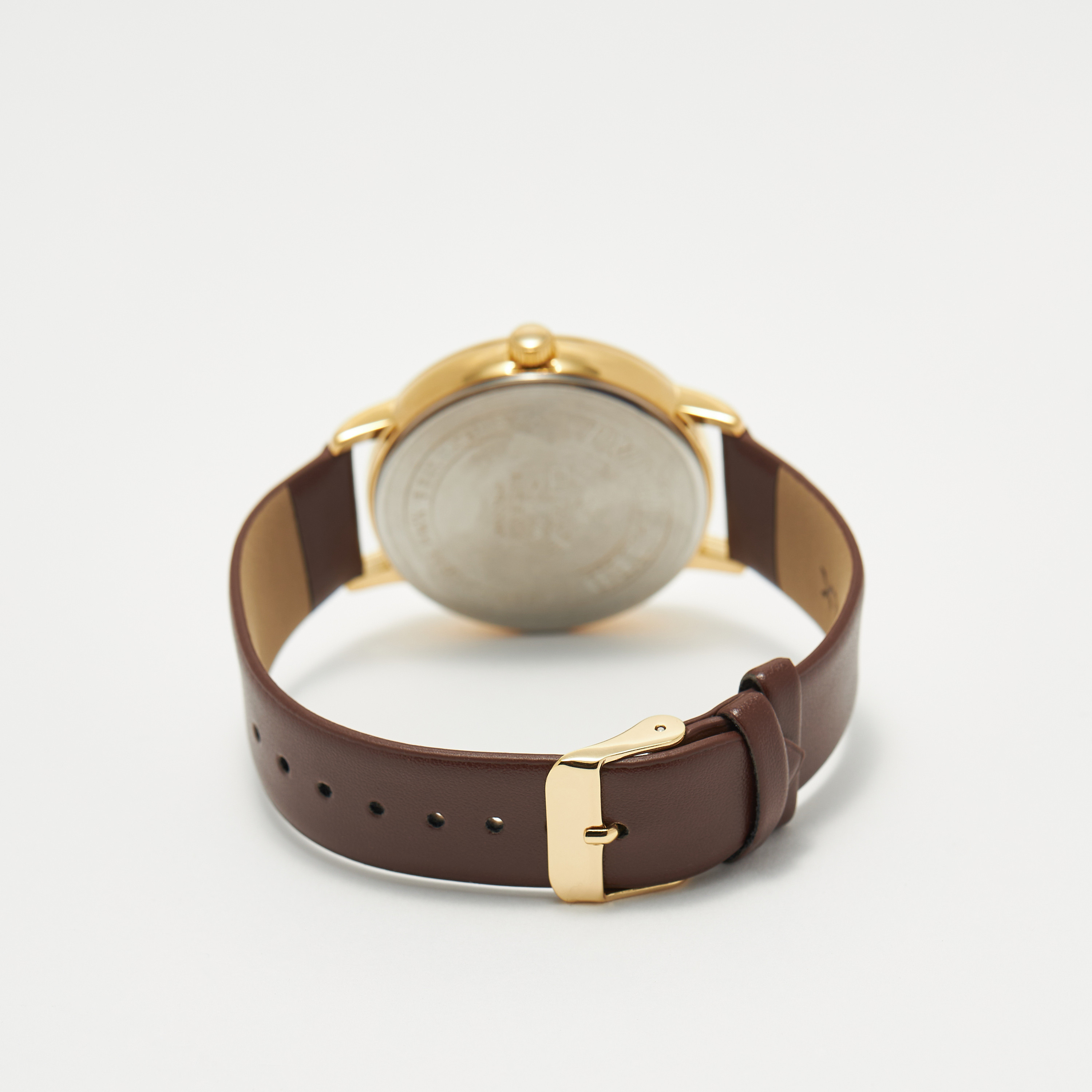 ساعة يد تناظريّة بنية بسوار جلد للرجال من أوماكس - 00PR0039Q002-men-watchesandjewellery-watches-image-3