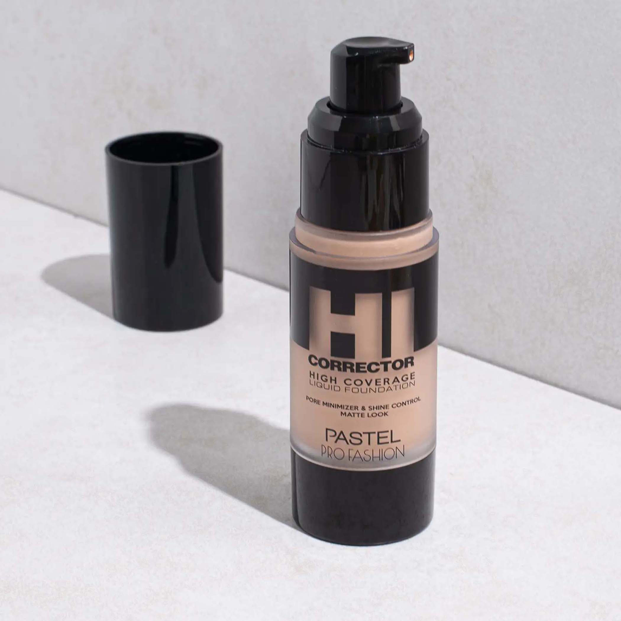كريم أساس سائل عالي التغطية برو فاشون هاي كوريكتور من باستيل-beautyandpersonalcare-makeup-face-foundations-image-13