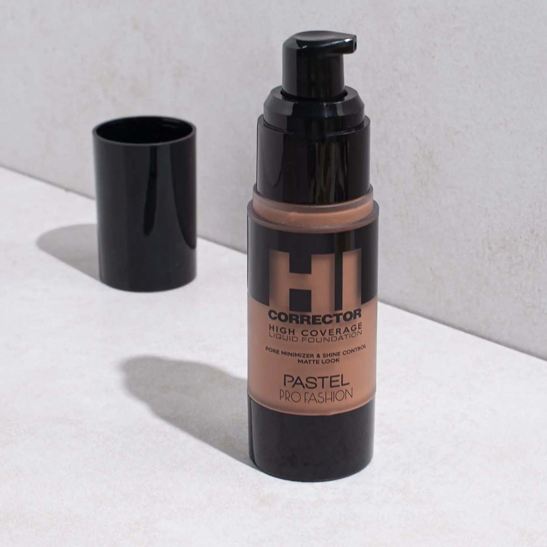 كريم أساس سائل عالي التغطية برو فاشون هاي كوريكتور من باستيل-beautyandpersonalcare-makeup-face-foundations-image-23