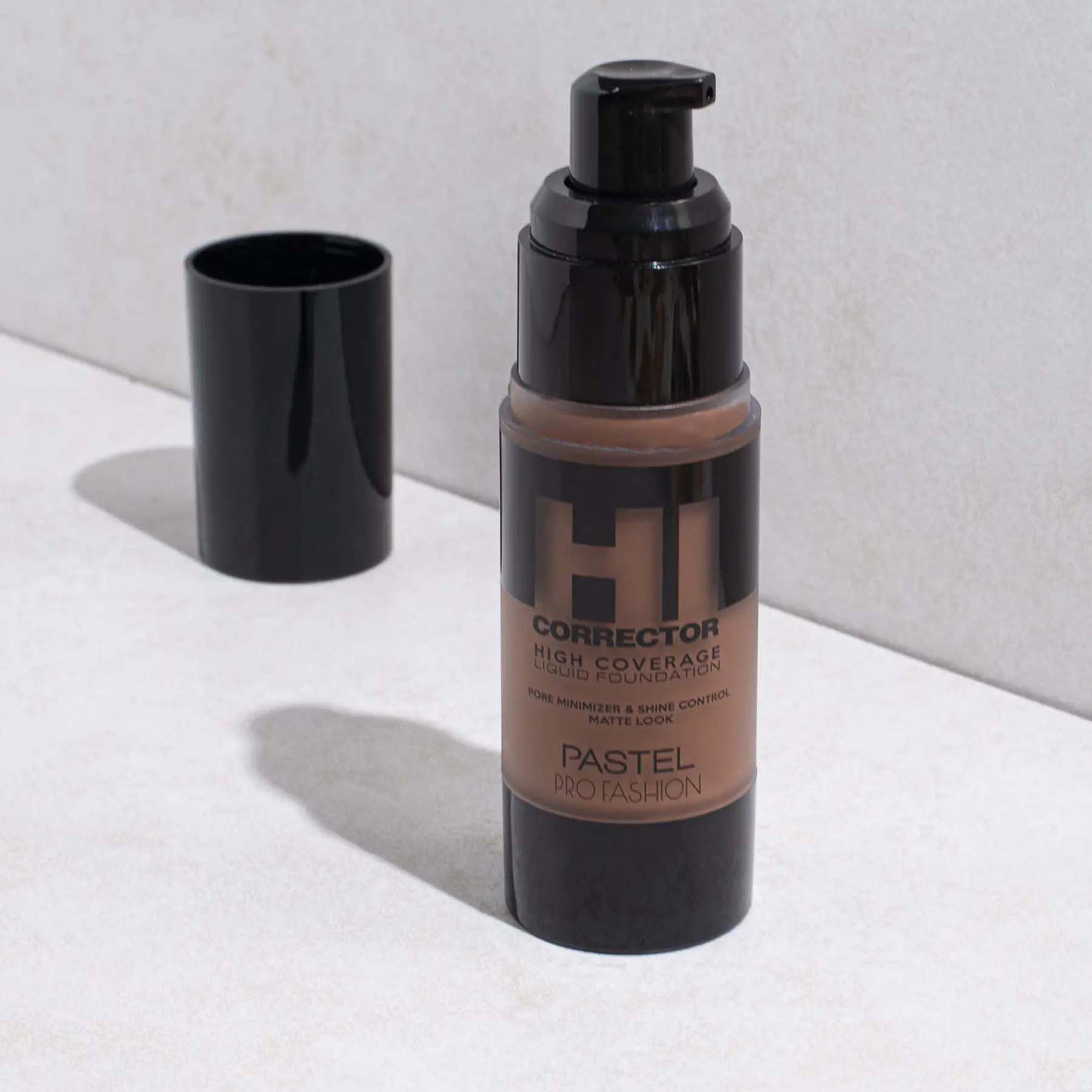كريم أساس سائل عالي التغطية برو فاشون هاي كوريكتور من باستيل-beautyandpersonalcare-makeup-face-foundations-image-27