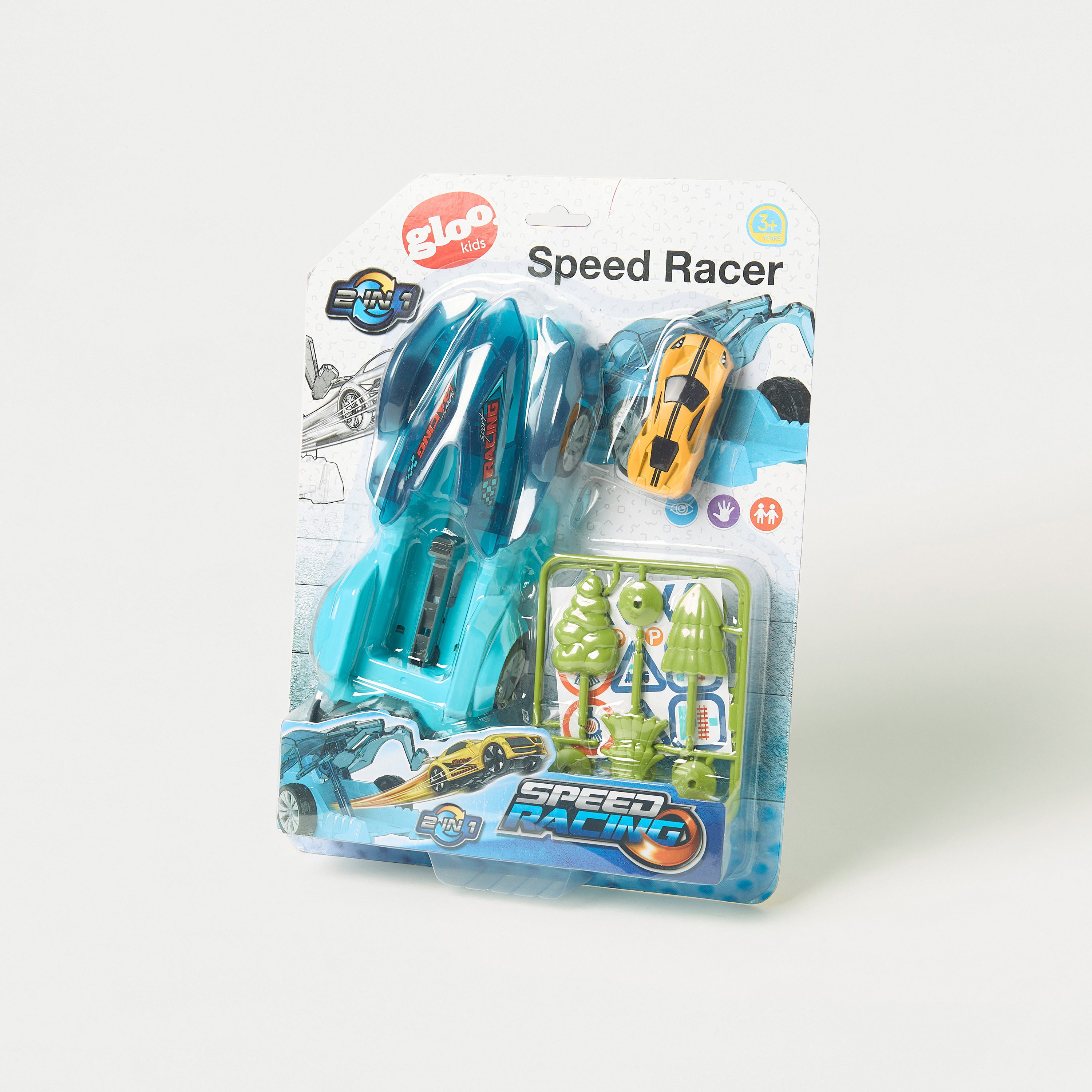 Gloo Speed Racer Playset-toys-playvehicles-vehicleplaysets-image-5