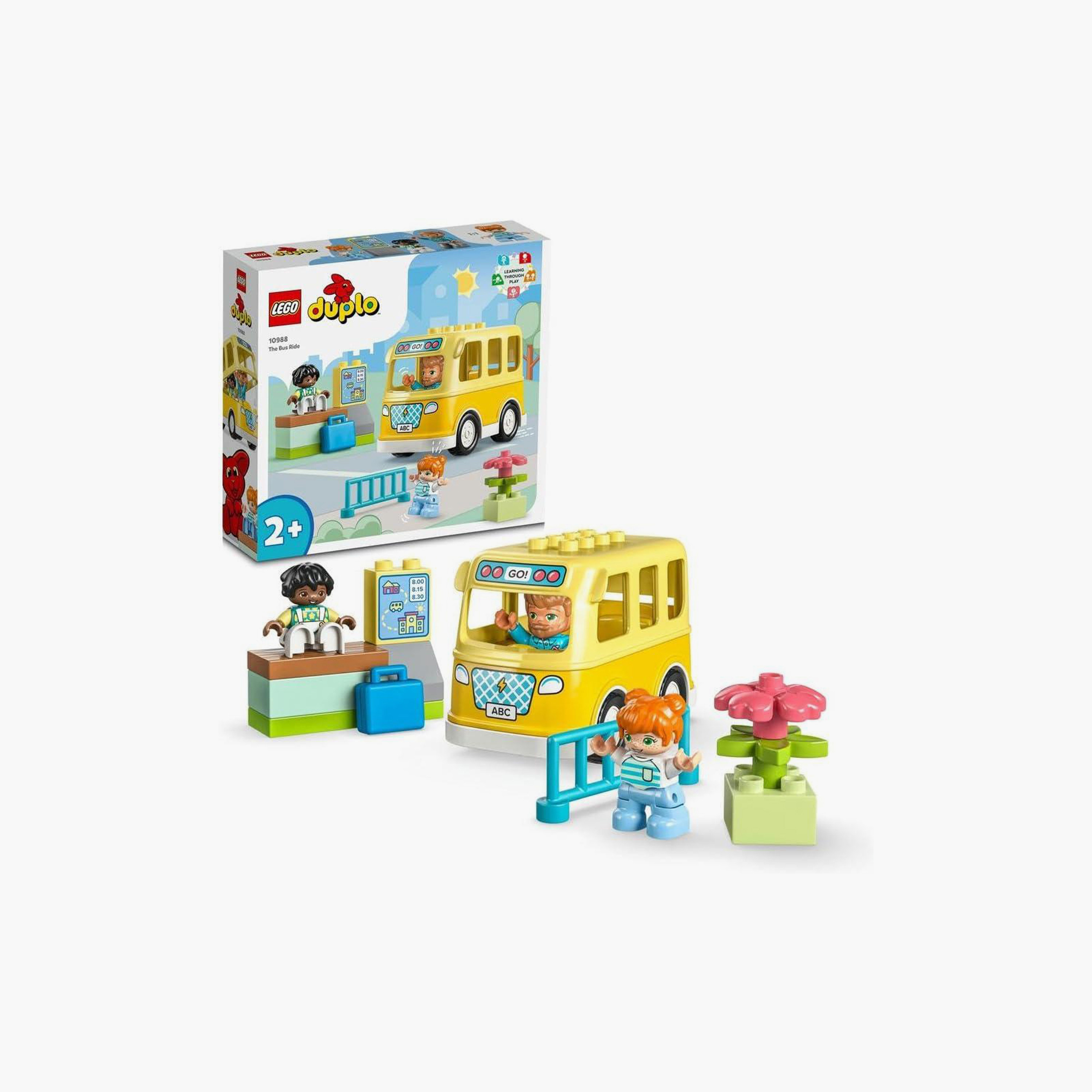 Lego 10988 16-Piece Duplo Town The Bus Ride Building Toy Set-toys-buildingblocks-blocks-image-1