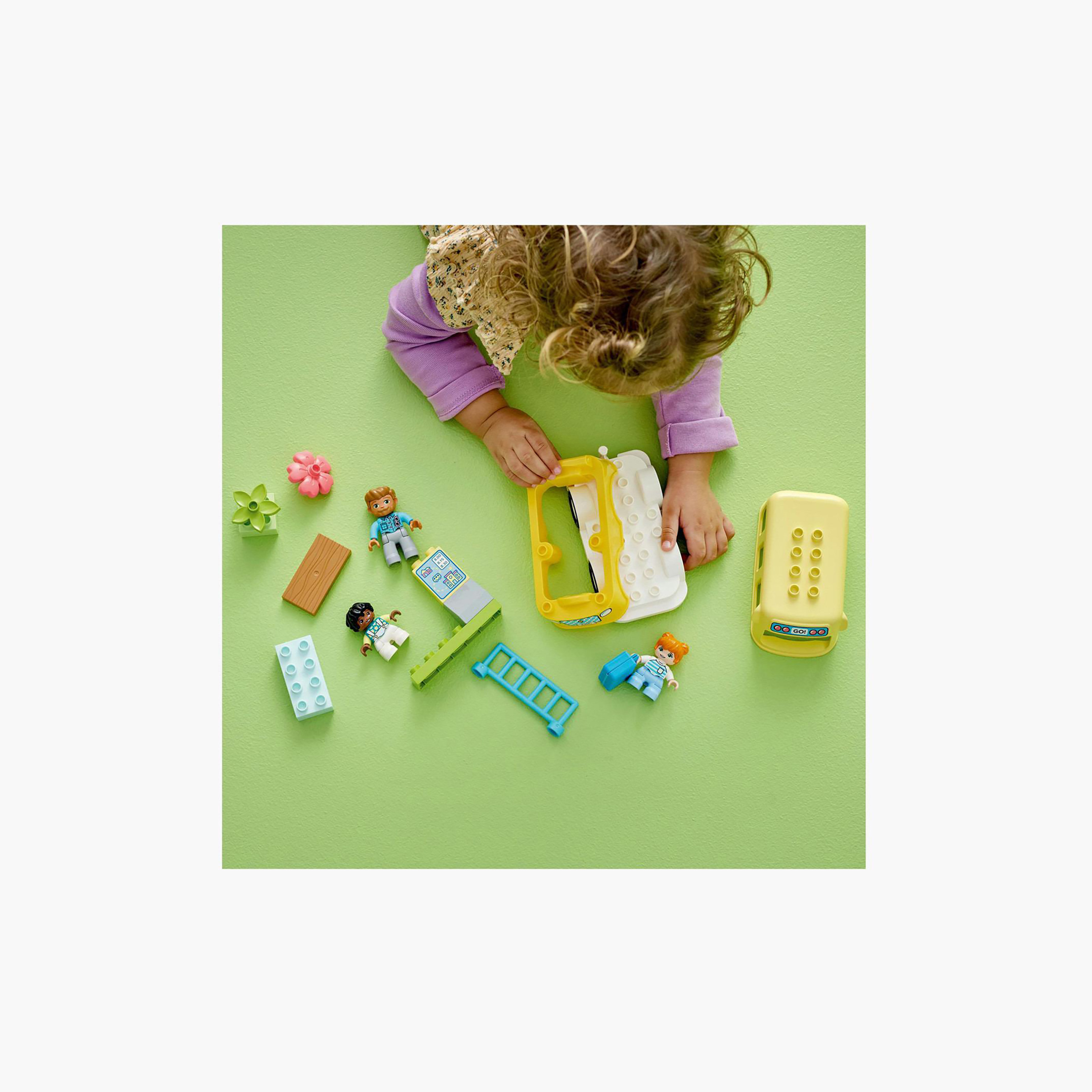 Lego 10988 16-Piece Duplo Town The Bus Ride Building Toy Set-toys-buildingblocks-blocks-image-3