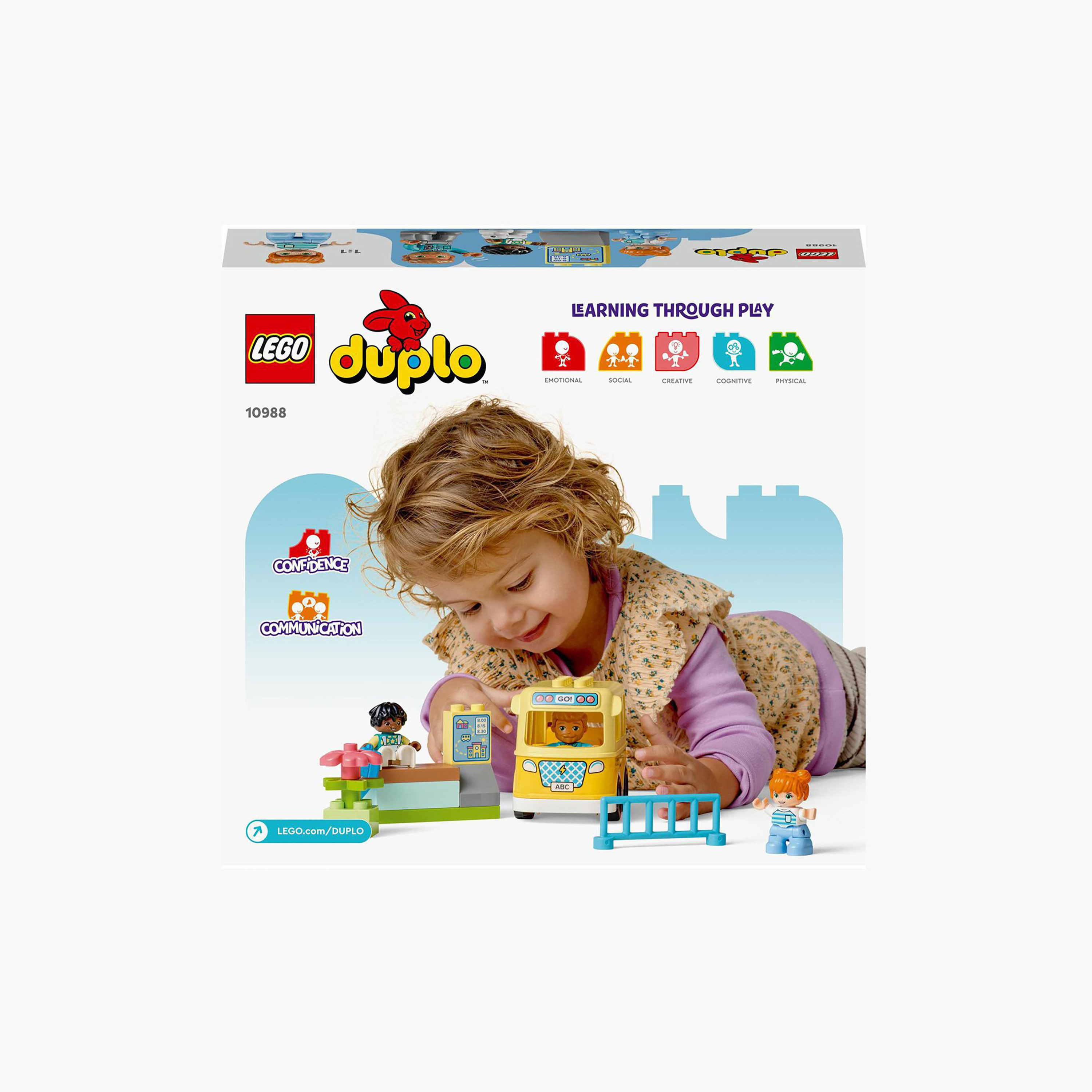 Lego 10988 16-Piece Duplo Town The Bus Ride Building Toy Set-toys-buildingblocks-blocks-image-6