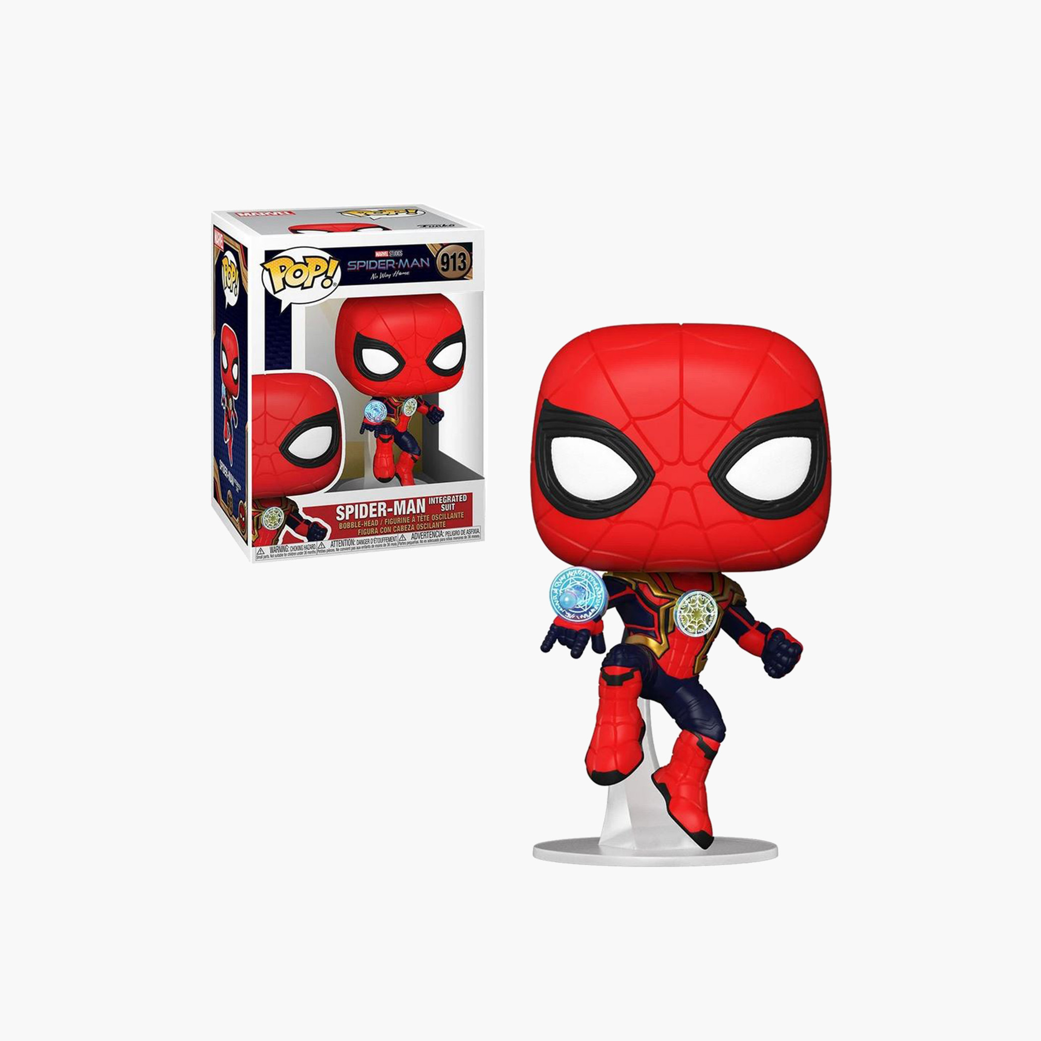 تمثال سبايدرمان مارفل من فونكو بوب-toys-playfigures-actionfigures-image-1