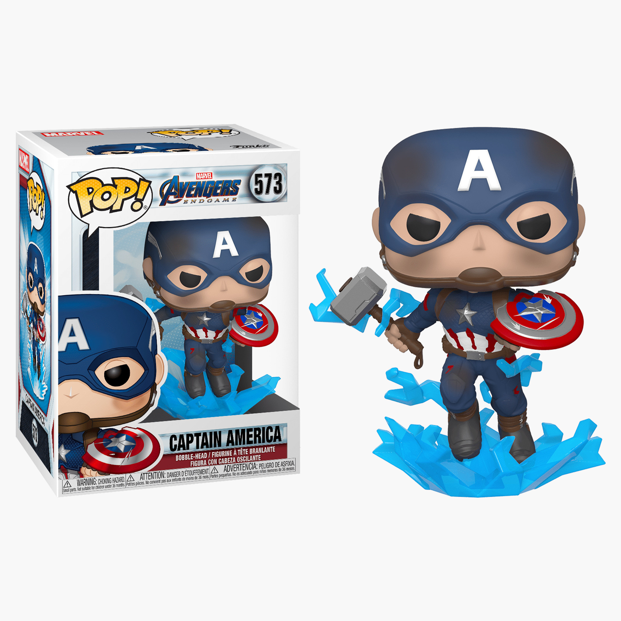 تمثال مارفل كابتن أمريكا من فانكو بوب!-toys-playfigures-actionfigures-image-1