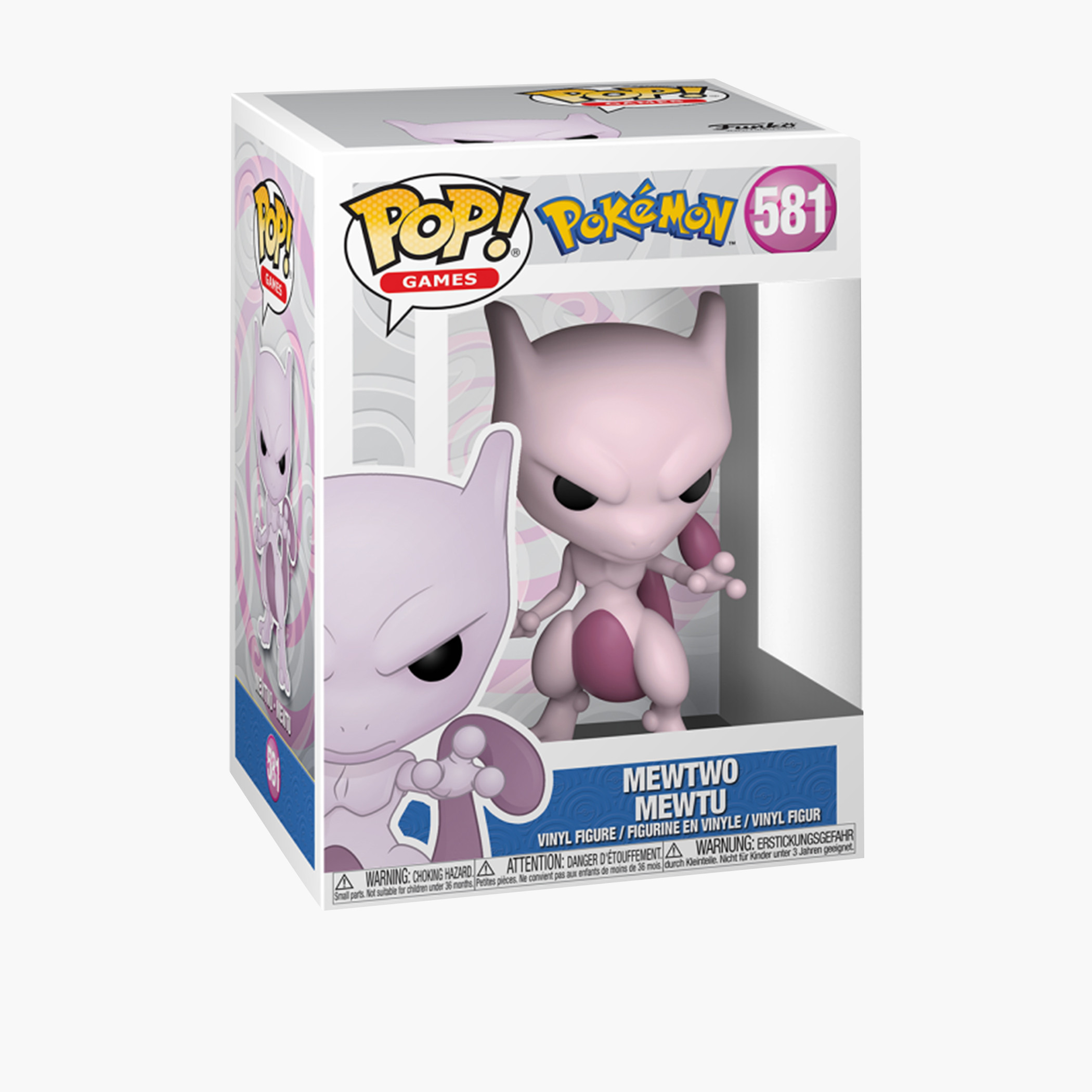 Funko Pop Games Pokemon Mewtwo Figurine-toys-playfigures-actionfigures-image-1