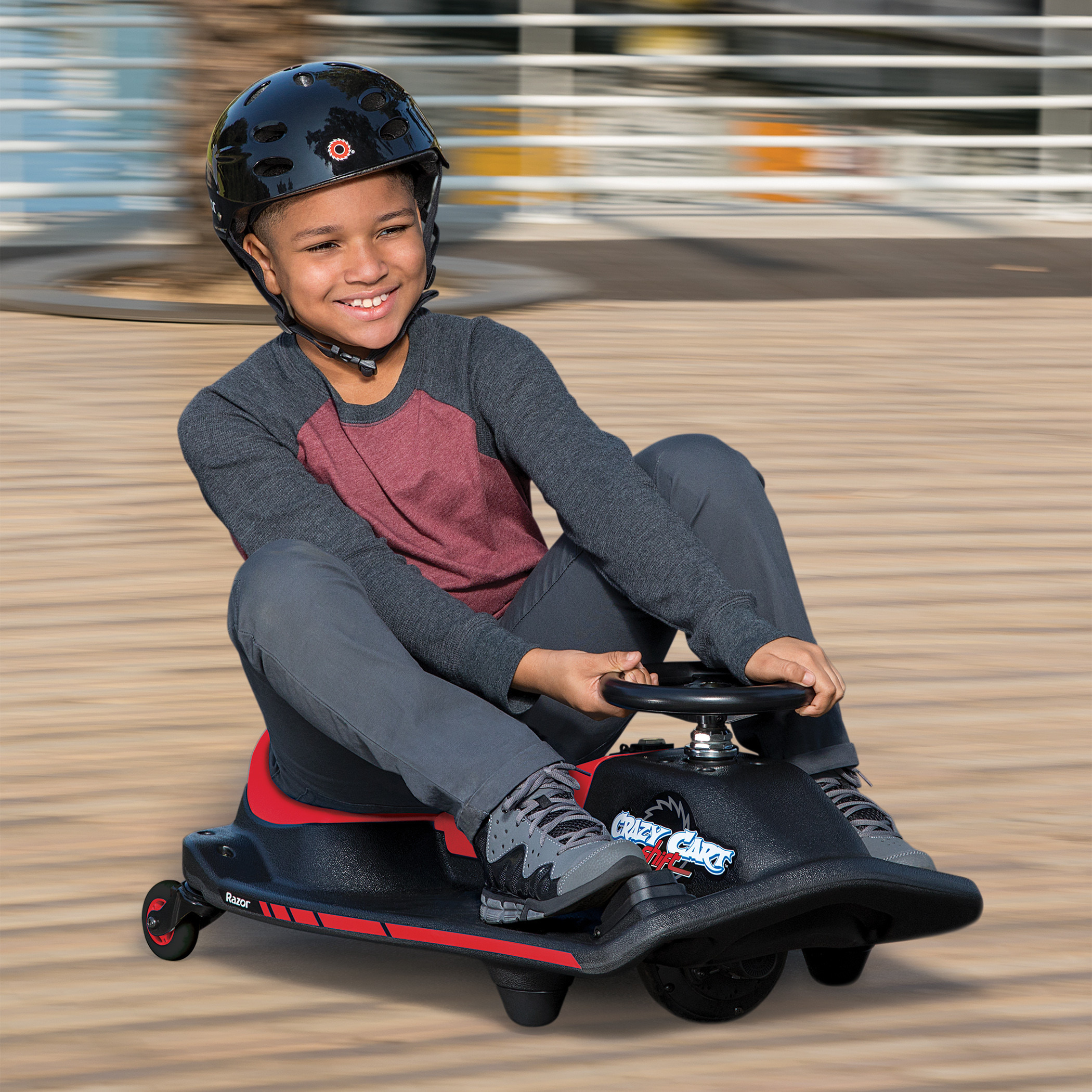 سكوتر كريزي كارت شيفت بسرعة 13 كم/ساعة من رازور- لعمر 8 سنوات-toys-outdoor-bikesandrideons-image-3