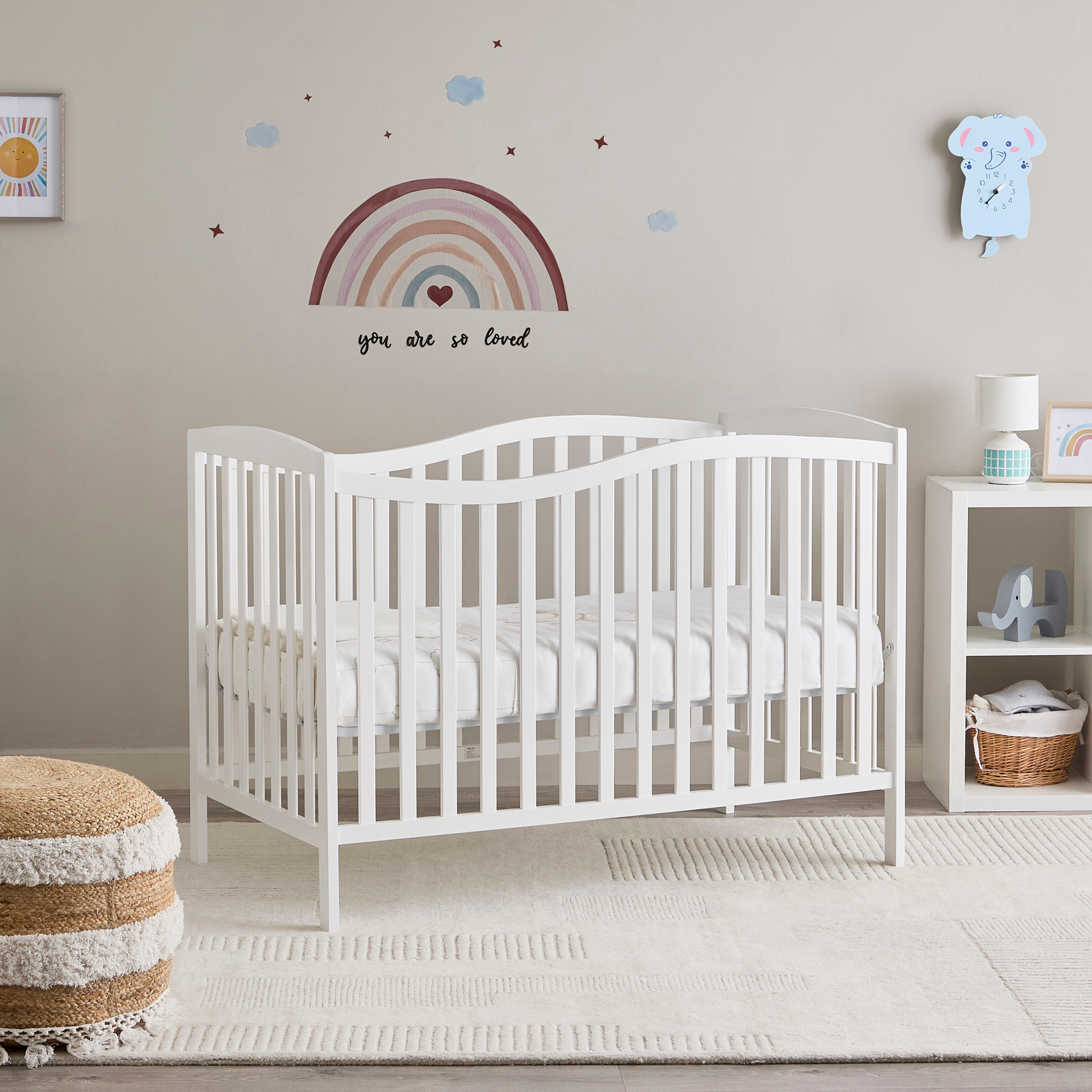 Buy Juniors Albert Solid Crib Online Babyshop UAE