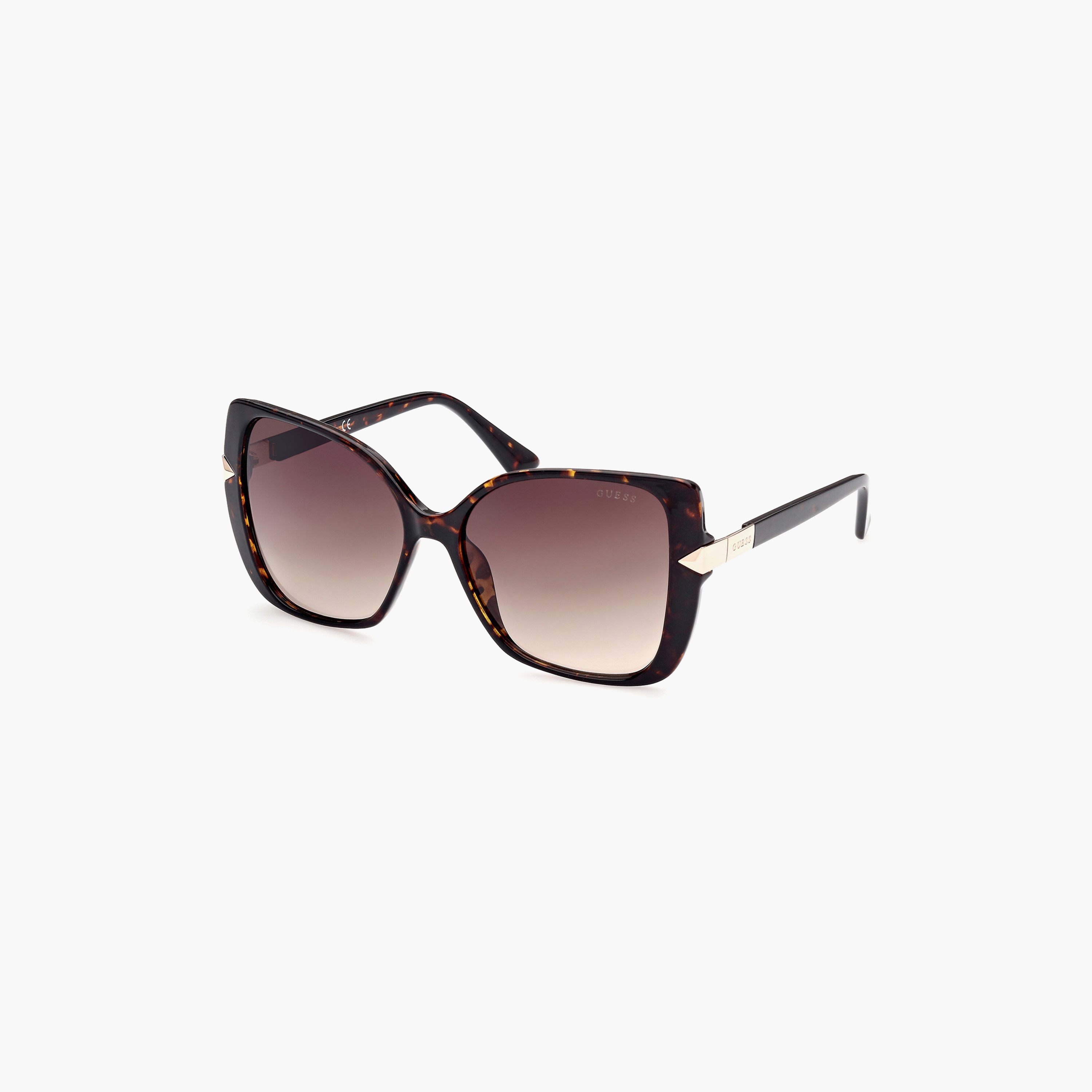 Guess Women's Brown Lens 56 MM Butterfly Sunglasses | GU7820-women-sunglasses-image-1