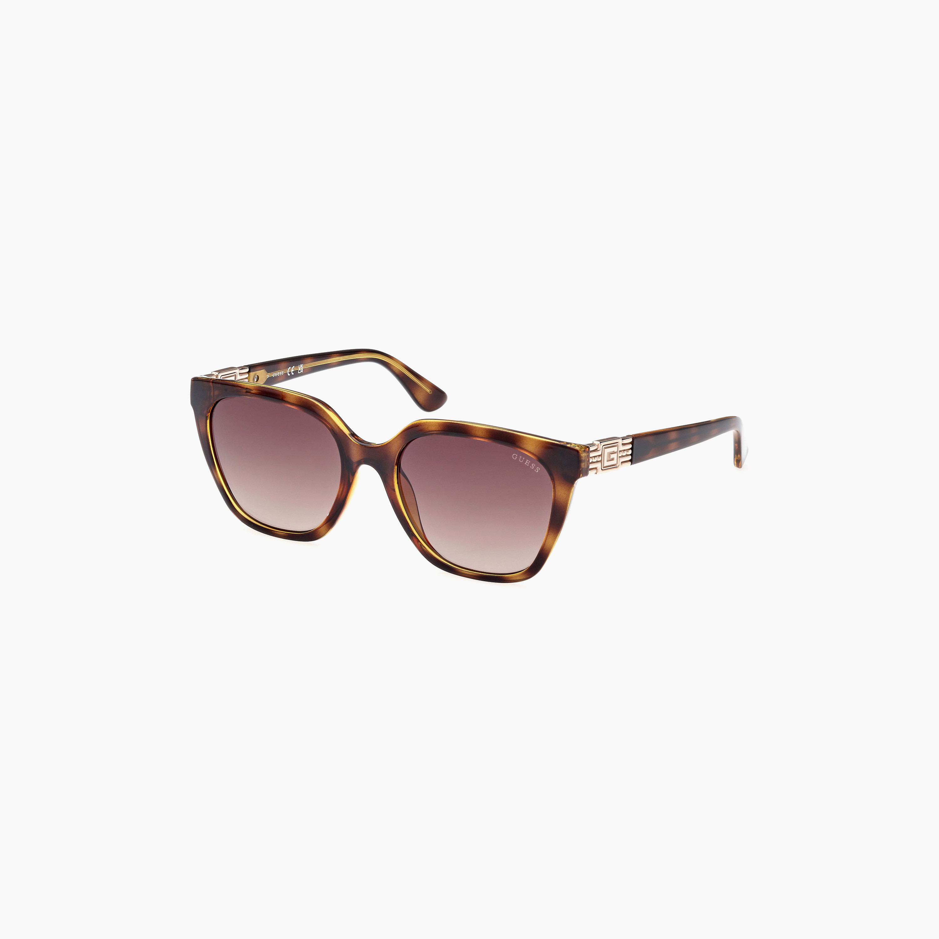 Guess Women's Gradient Brown Lens 55 MM Square Sunglasses | GU7870-women-sunglasses-image-1