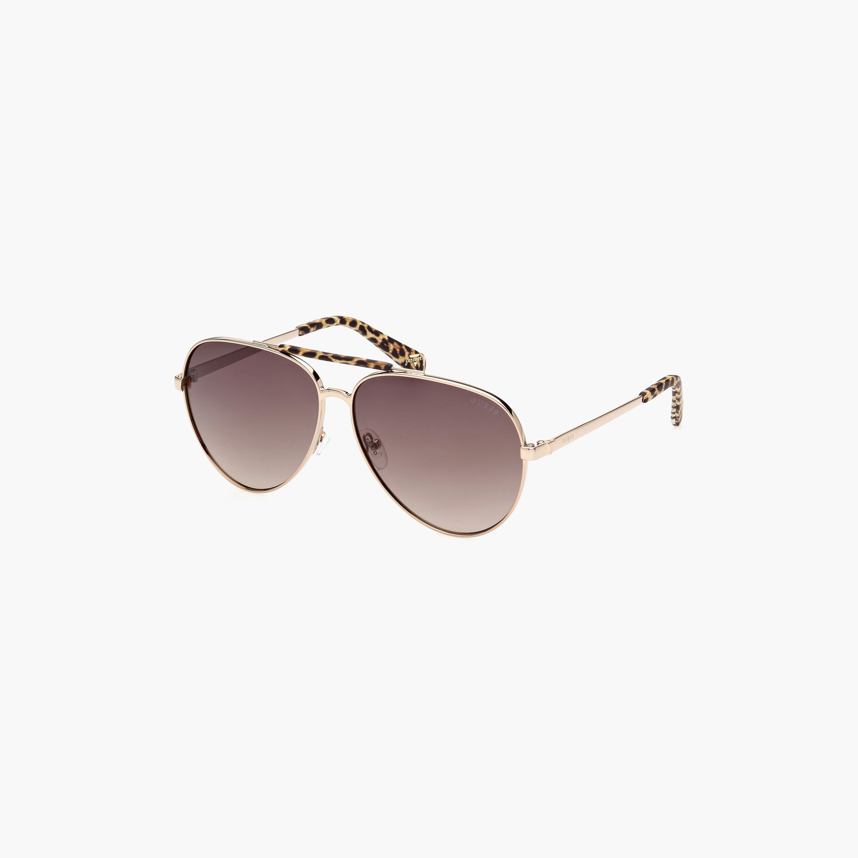 Guess aviator shop sunglasses gold