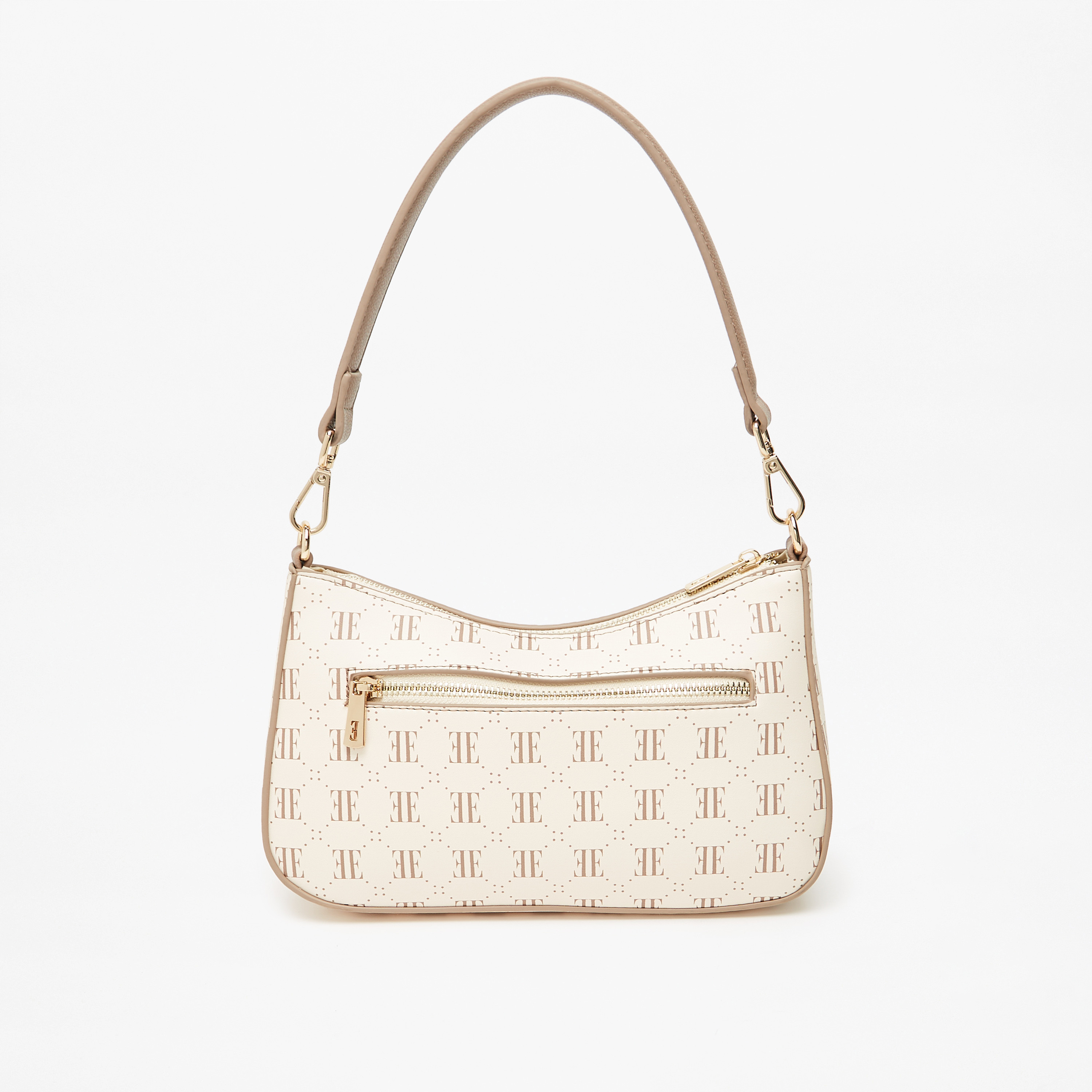 شنطة كتف بحزام قابل للفصل وسحاب إغلاق وطبعات من إيل-women-bagsandwallets-handbags-image-4