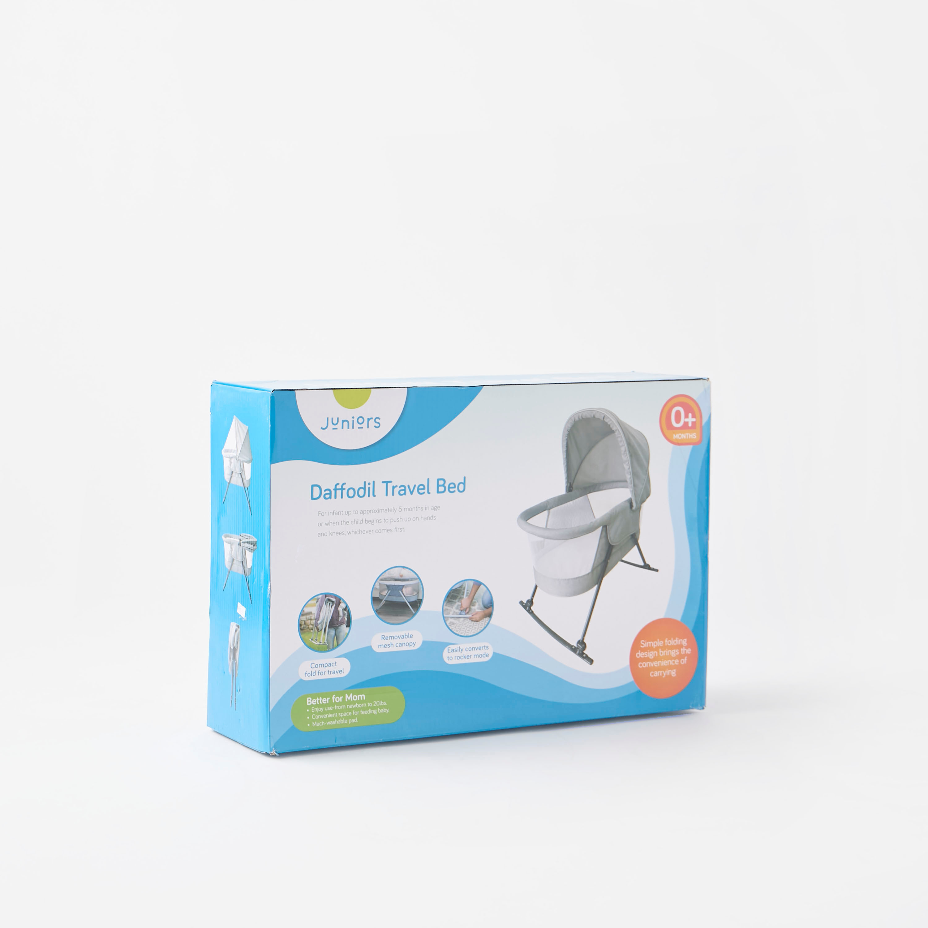 سرير متنقل بمظلة دافوديل من جونيورز-baby-nursery-furniture-cribsandbeds-bassinets-image-8