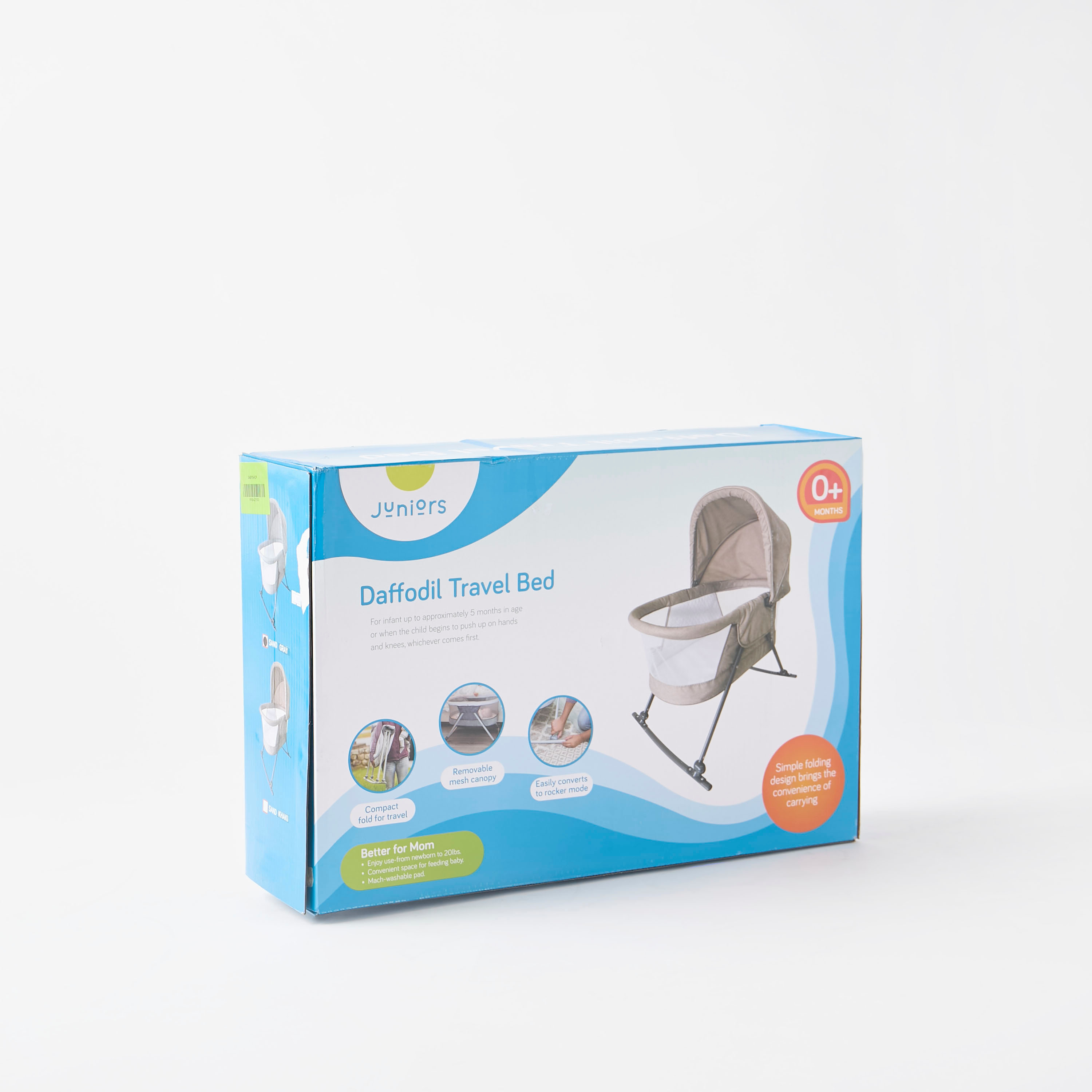 سرير متنقل بمظلة دافوديل من جونيورز-baby-nursery-furniture-cribsandbeds-bassinets-image-8