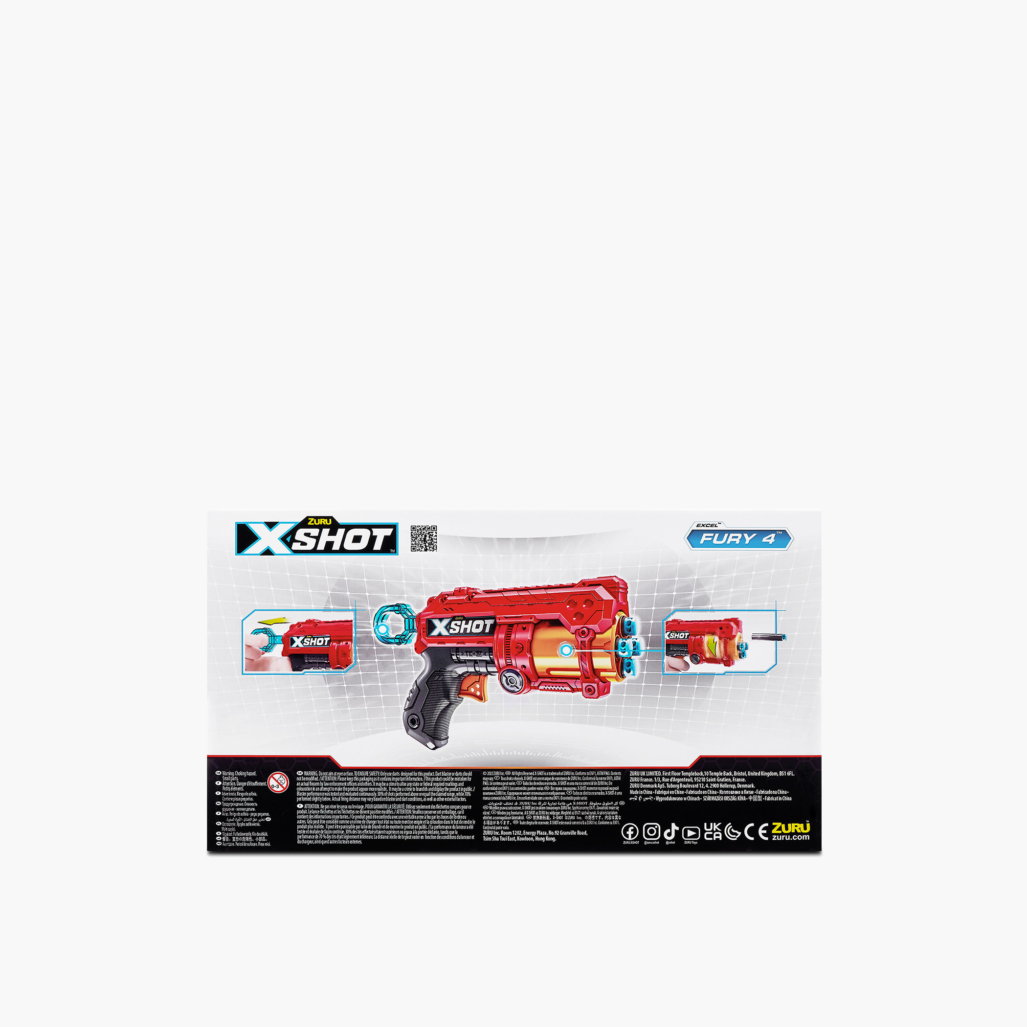 X-Shot Excel Fury Blaster and Dart Set-toys-outdoor-gunsandfoamblasters-image-6