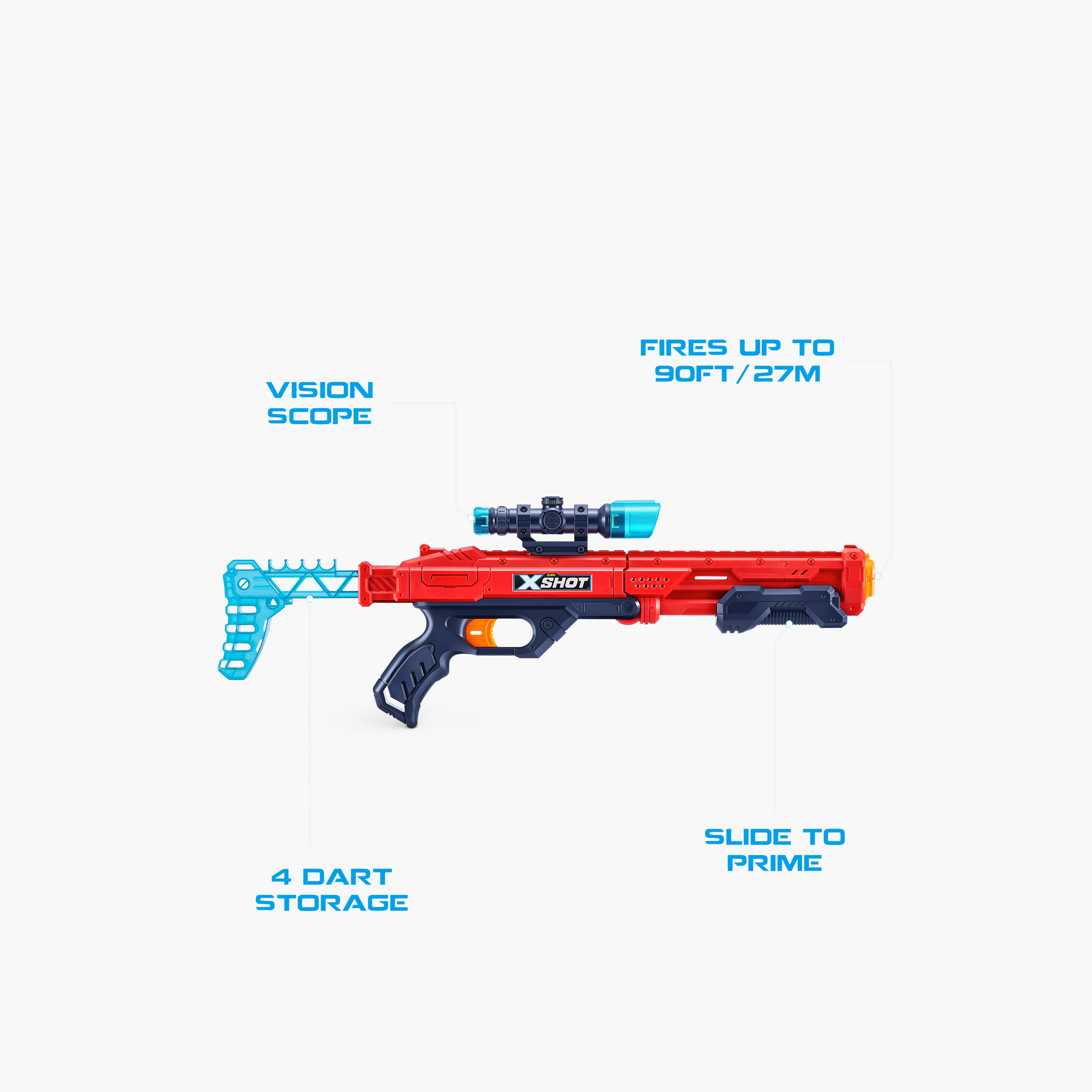X-Shot Excel Hawk Eye Dart Gun-toys-outdoor-gunsandfoamblasters-image-4