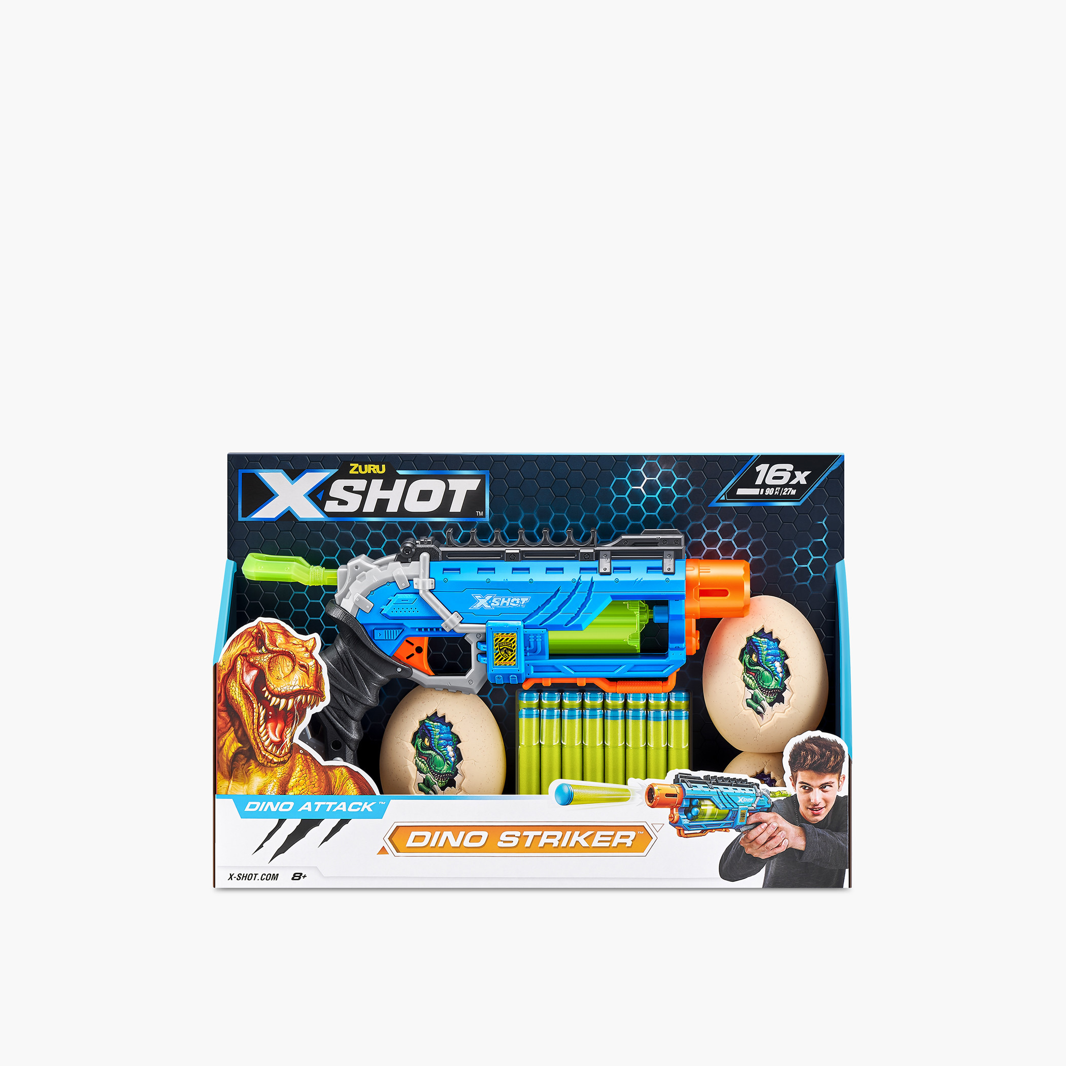 X-Shot Dino Attack Hunter Shooting Gun Toy-toys-outdoor-gunsandfoamblasters-image-8