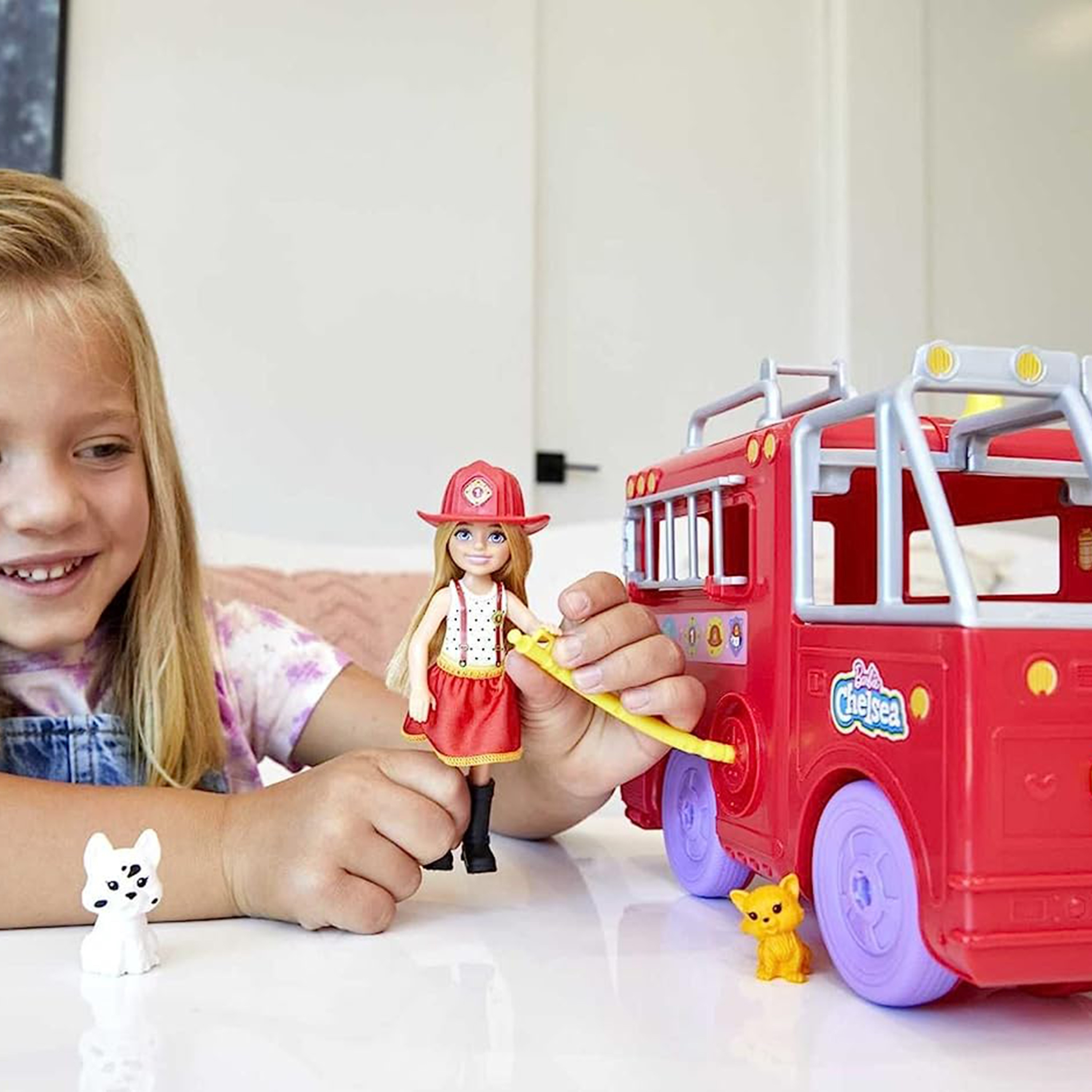 Barbie sale fire truck