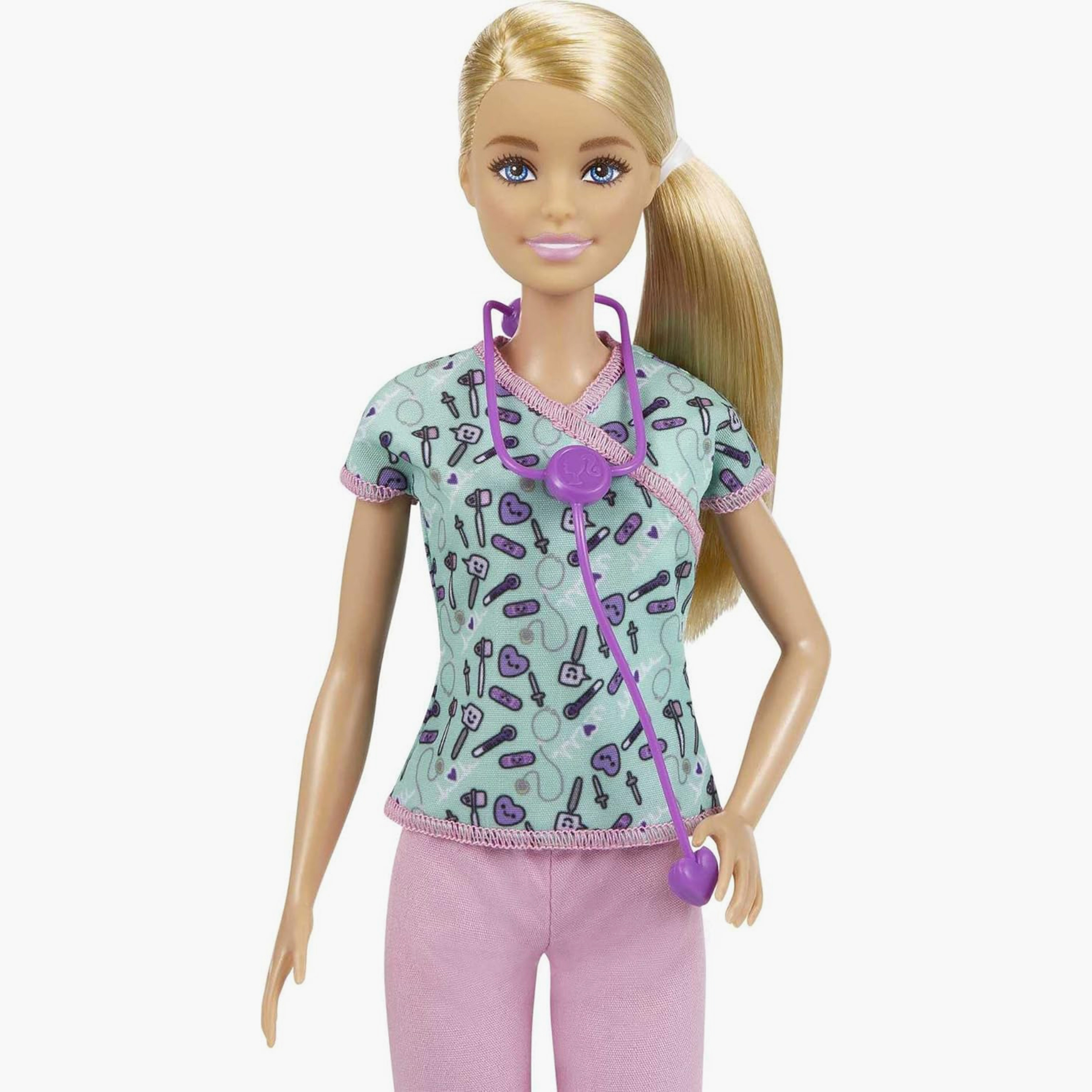 مجموعة لعب دمية الممرضة من باربي-toys-dollsandplaysets-dollplaysets-image-2