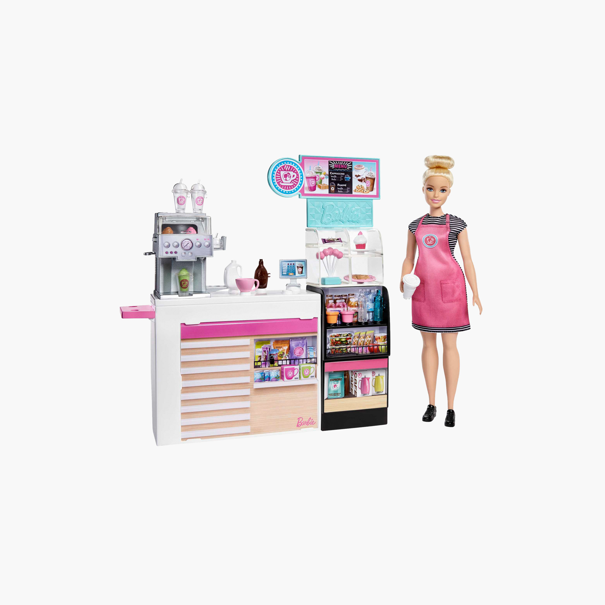 Barbie clearance barista set