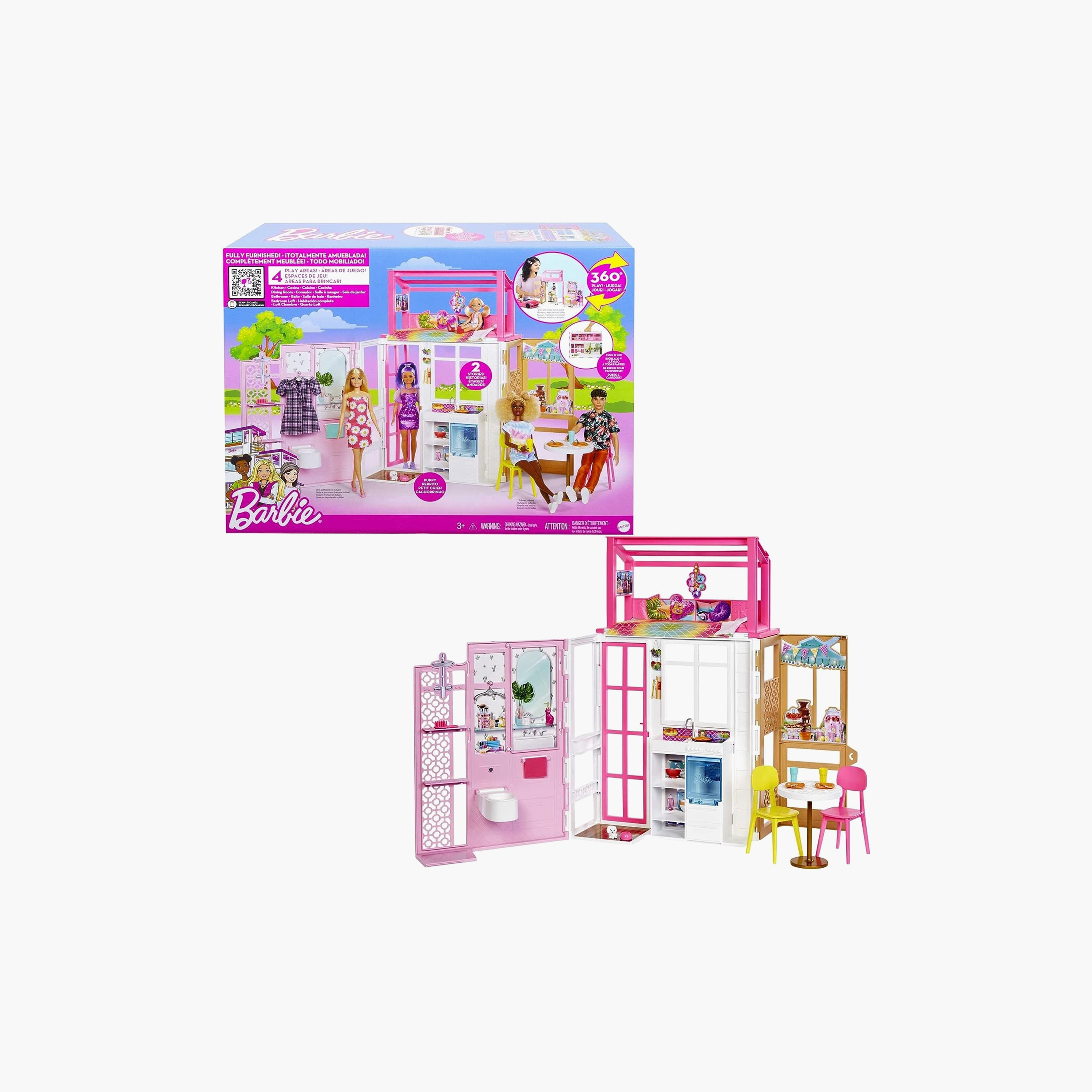 Barbie house hot sale online