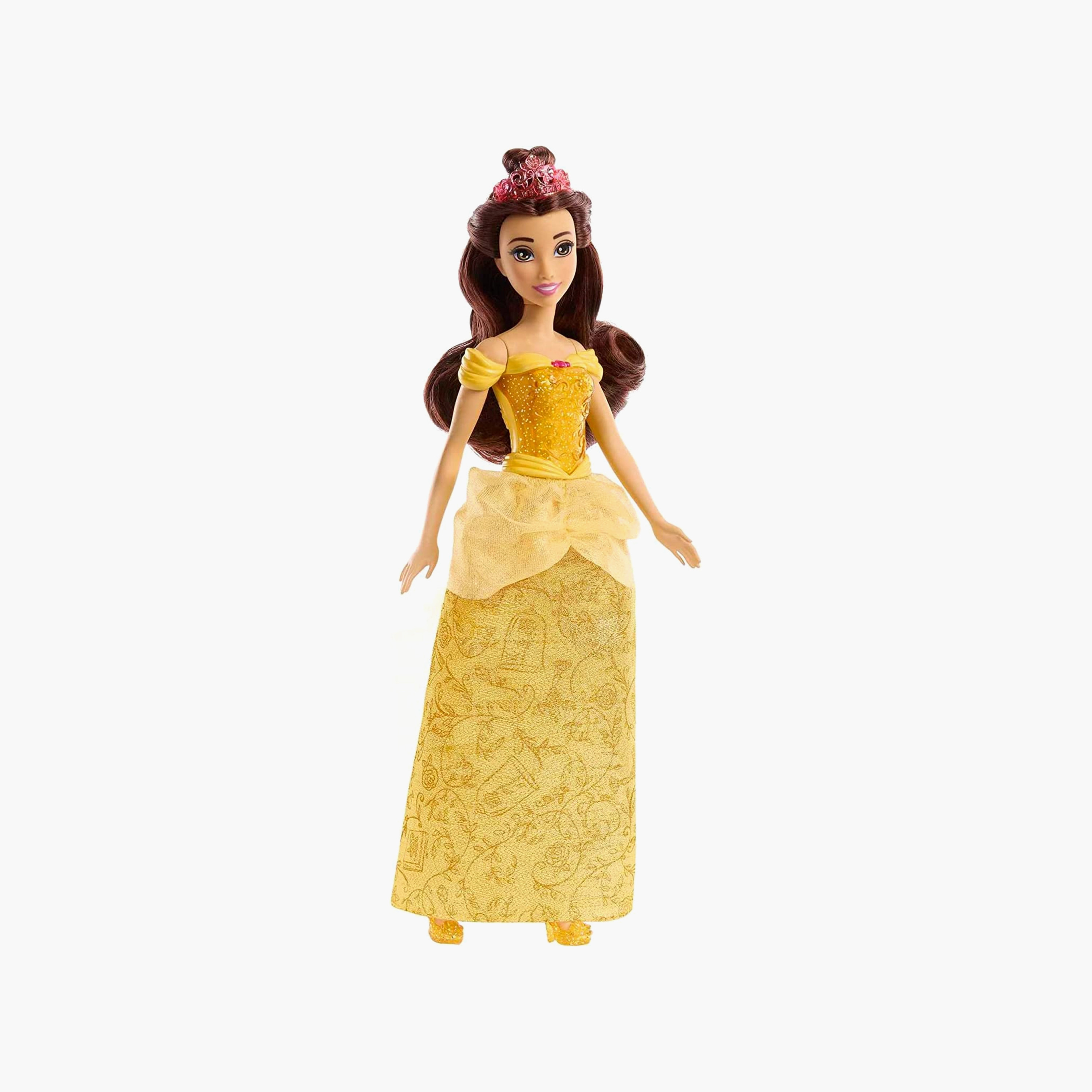 دمية بيل أميرة ديزني من باربي-toys-dollsandplaysets-dollplaysets-image-1