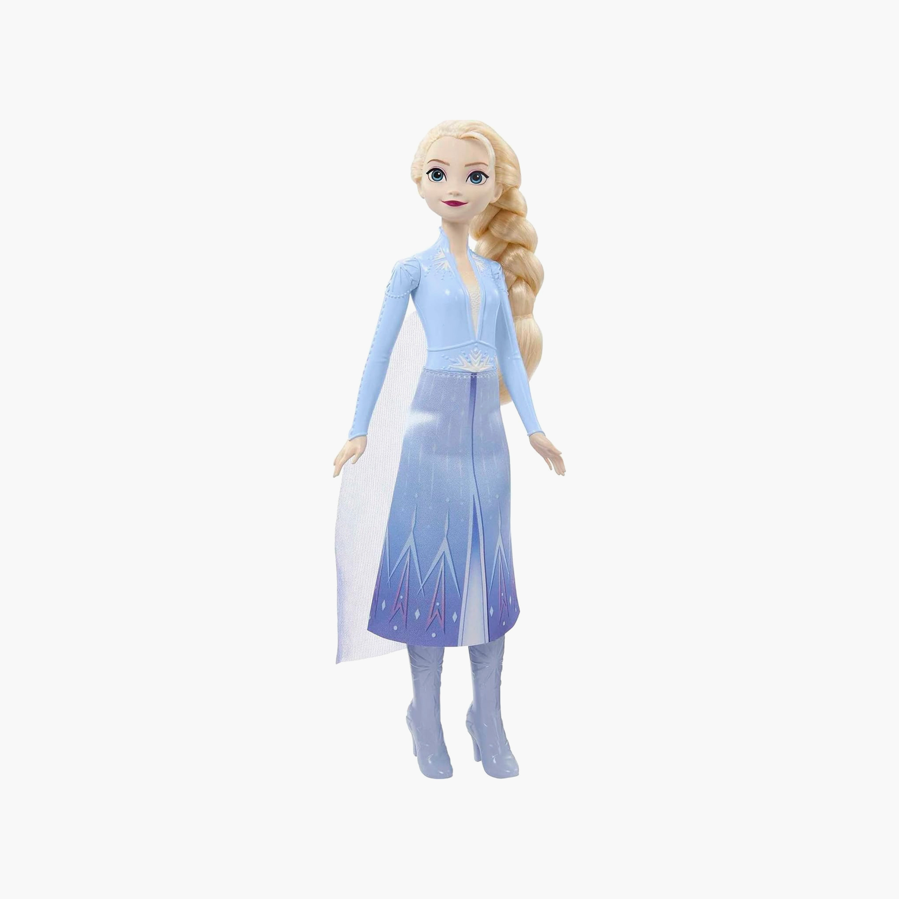 دمية الأميرة إلسا فروزن ديزني من باربي- مظهر السفر-toys-dollsandplaysets-dollplaysets-image-1
