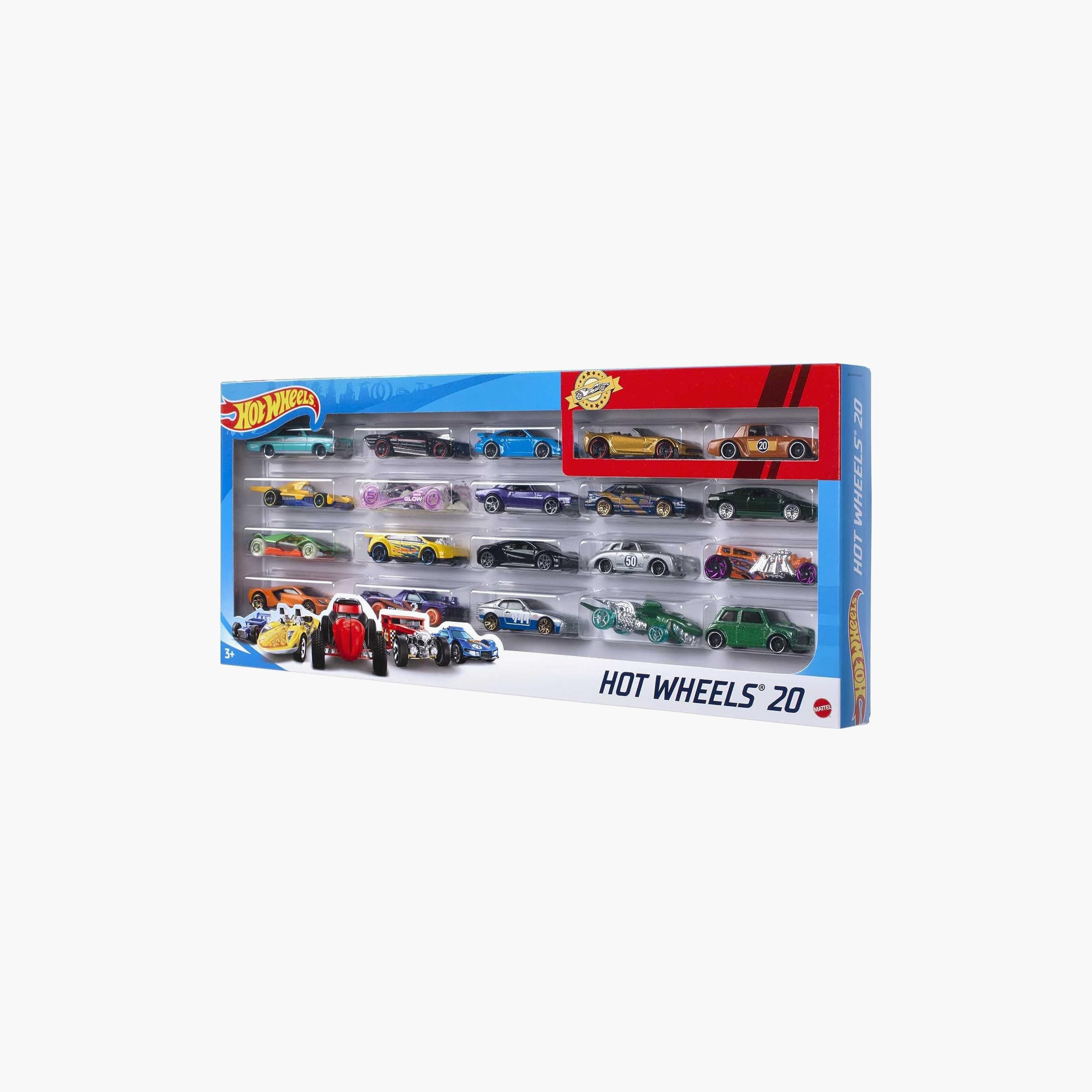 Hot wheels 2025 20 pack cars