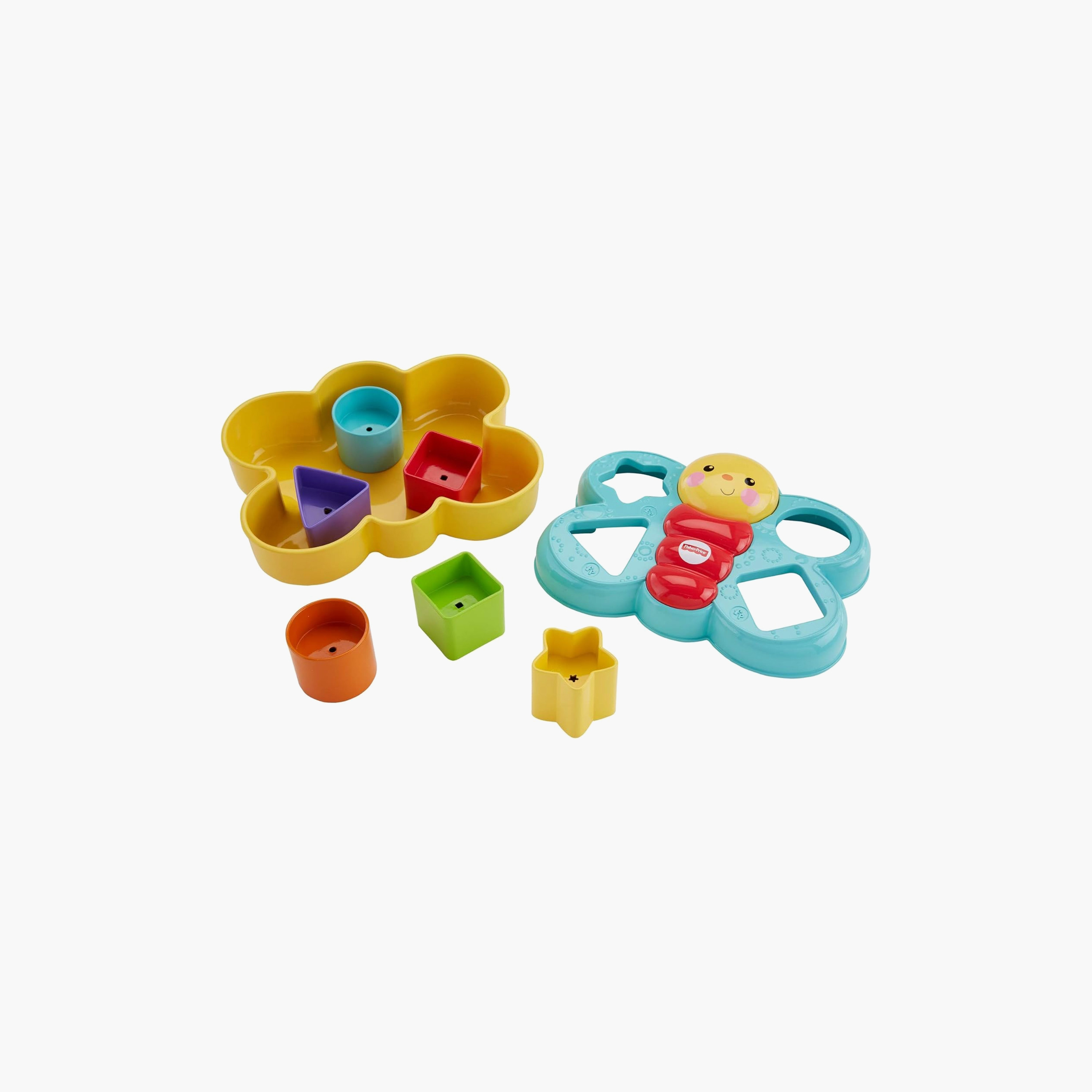 Fisher-Price Butterfly Shape Sorter, baby blocks activity toy for ages 6 months and older-toys-babyandtoddlertoys-stackingandnestingtoys-image-2
