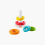 Fisher-Price Baby Stacking Toy Rock-a-Stack Rings with Roly-Poly Base for Ages 6+ Months-toys-babyandtoddlertoys-stackingandnestingtoys-image-4