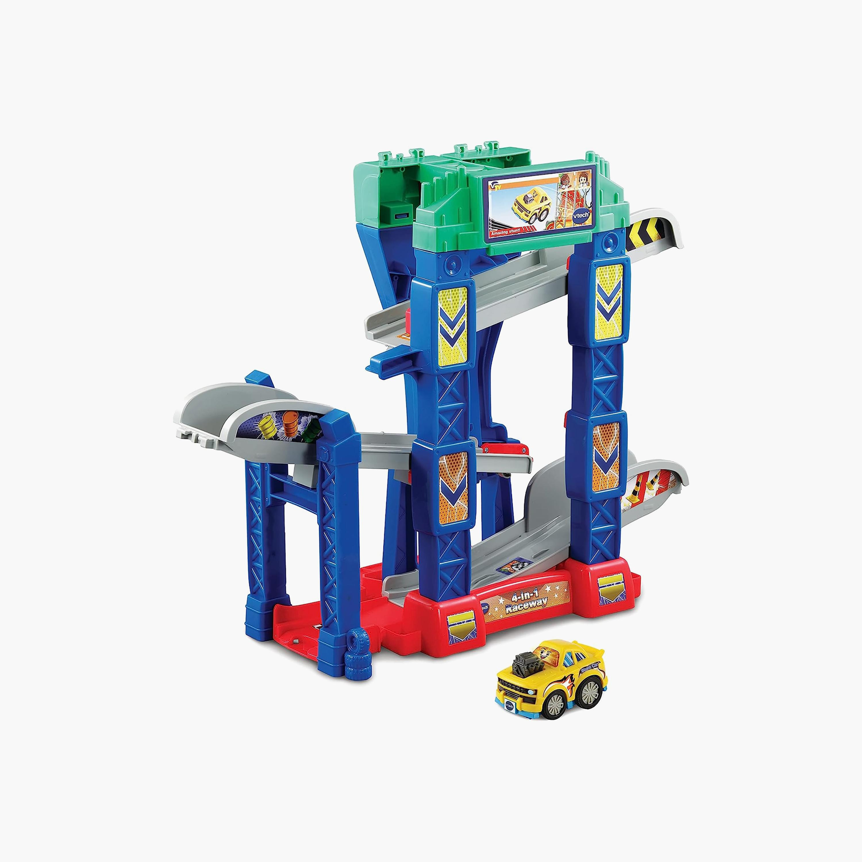 Vtech Toot Drivers 4-in-1 Raceway Playset-toys-playvehicles-cars-image-1