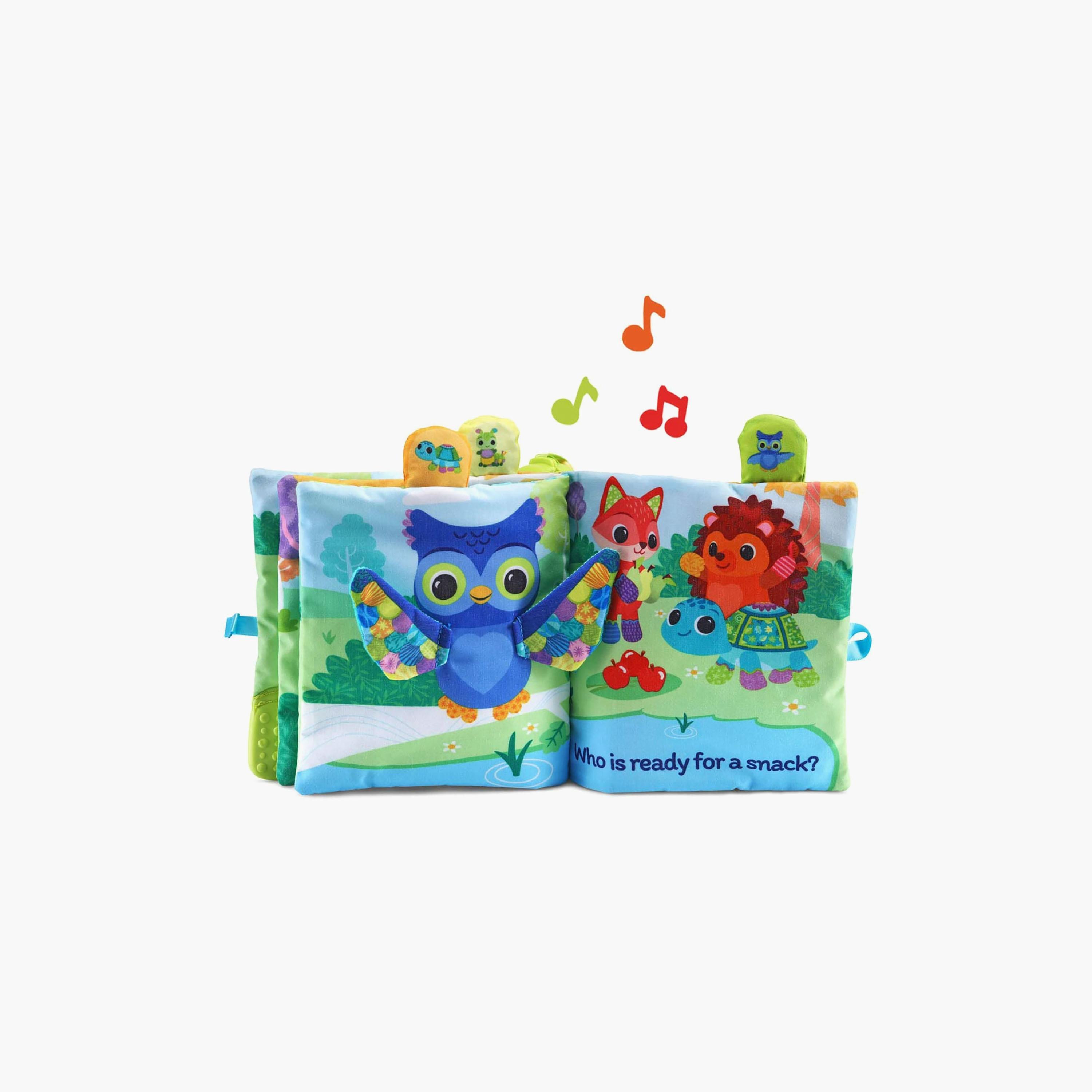 كتاب ناعم موسيقي ترتلز بيزي داي من في تيك، أخضر-toys-babyandtoddlertoys-lightsandmusicaltoys-image-4
