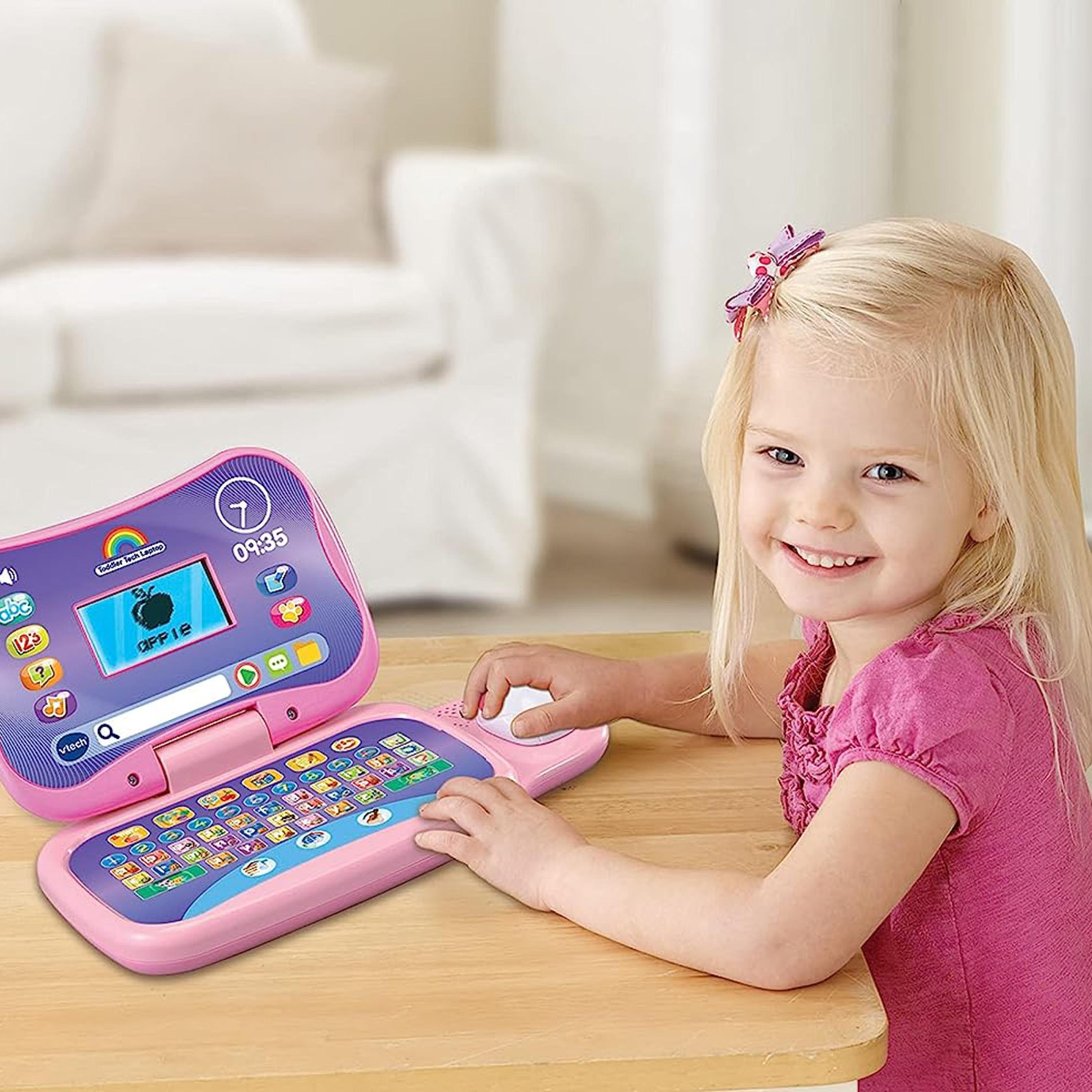 Vtech Toddler Tech Laptop Interactive Educational Computer-electronics-tablets-image-2