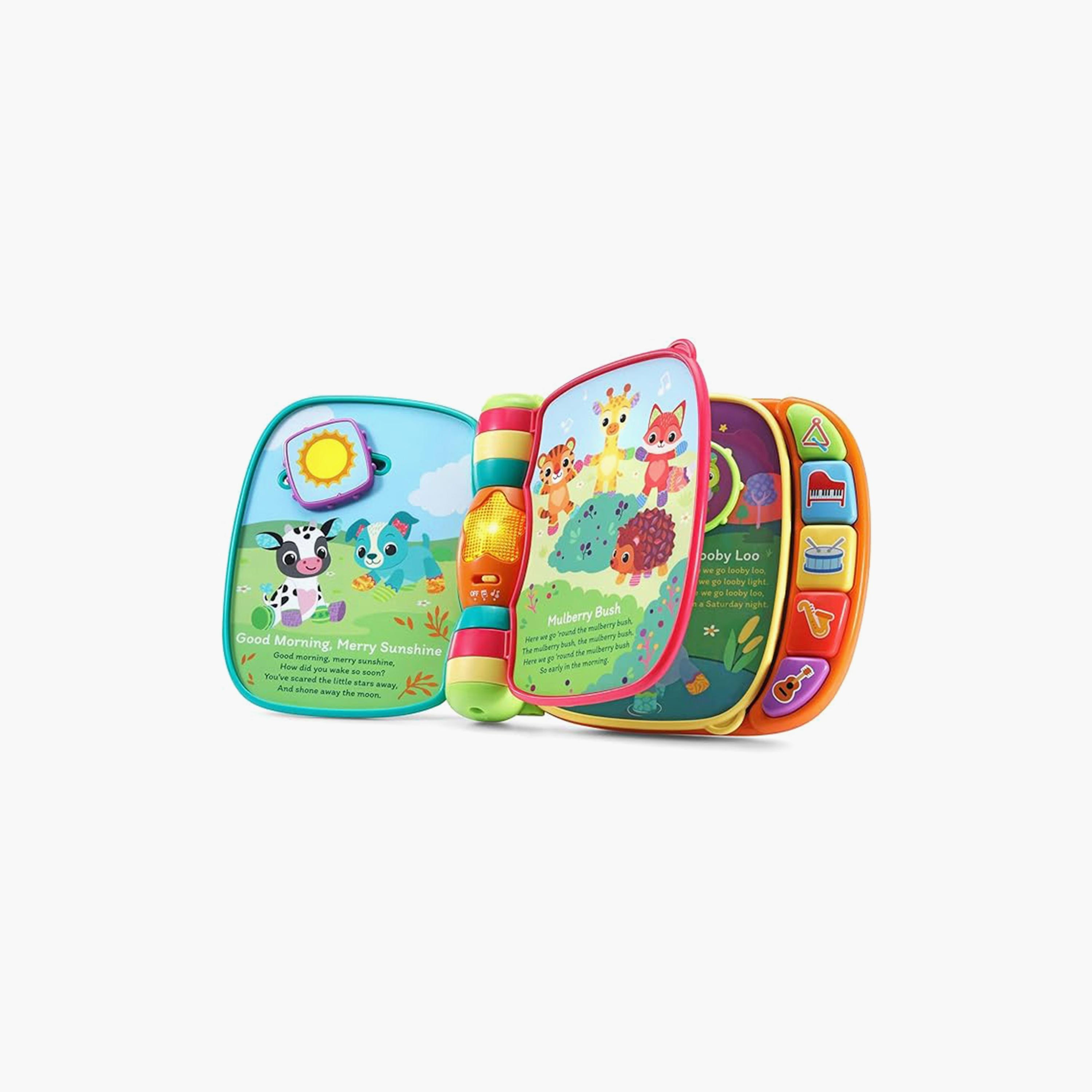 Vtech Animal Rhymes Music Book-toys-babyandtoddlertoys-lightsandmusicaltoys-image-2