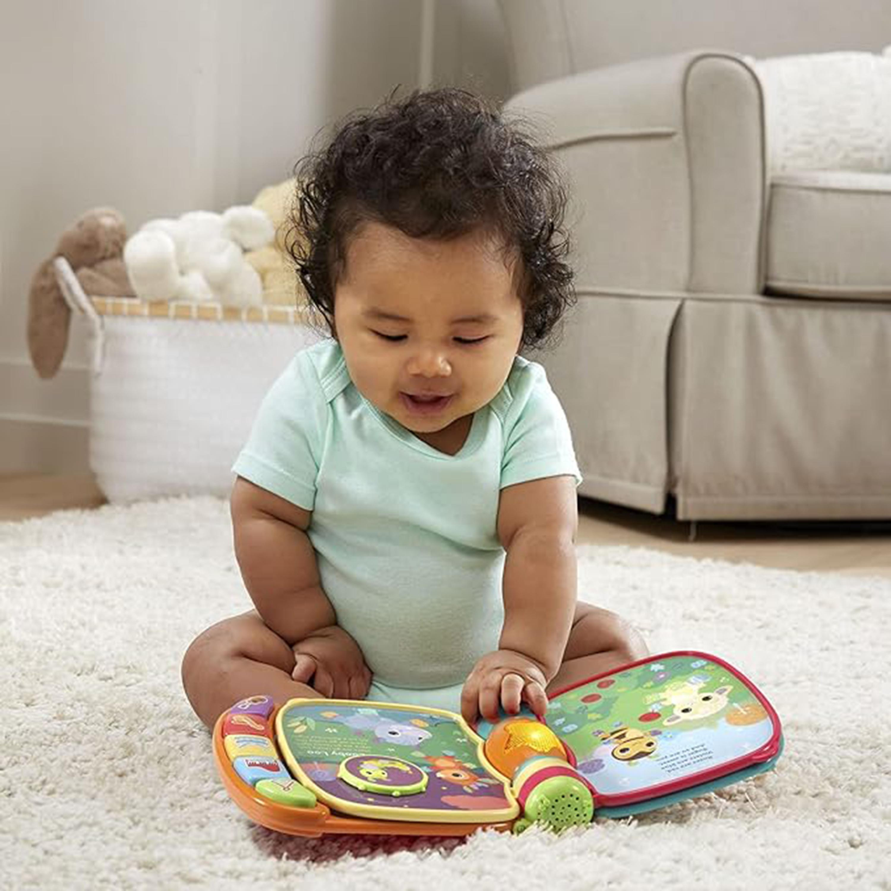 Vtech Animal Rhymes Music Book-toys-babyandtoddlertoys-lightsandmusicaltoys-image-3