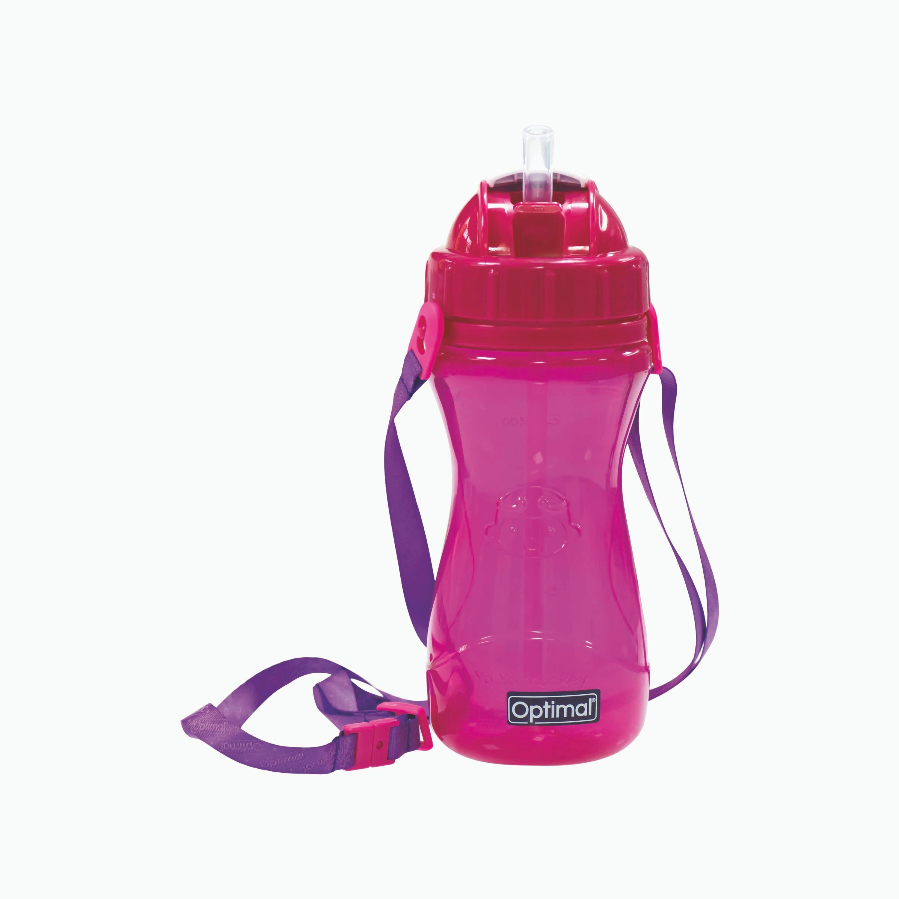 Optimal Silicone Straw Bottle-school-waterbottles-image-2