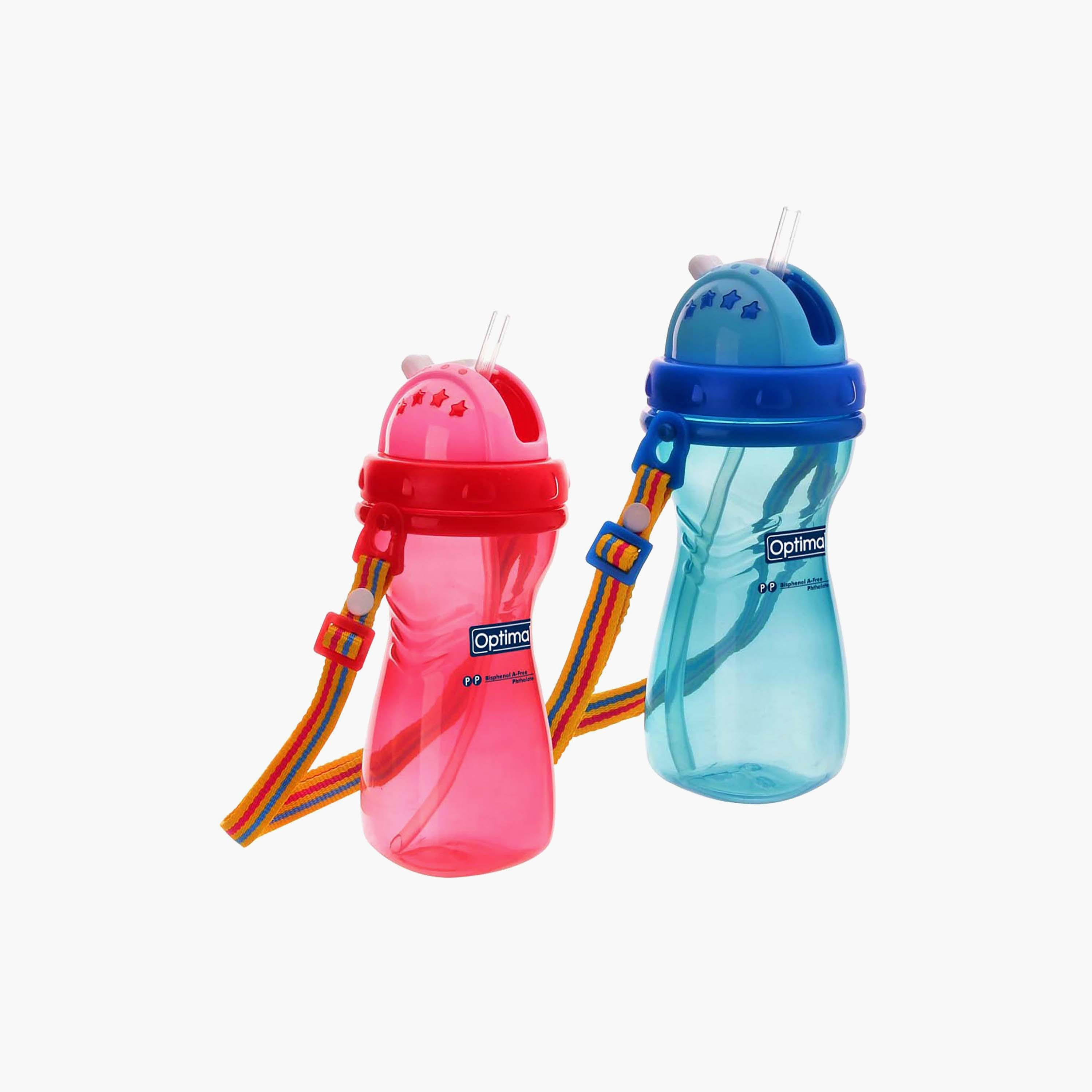 Optimal Silicone Straw Bottle-school-waterbottles-image-2