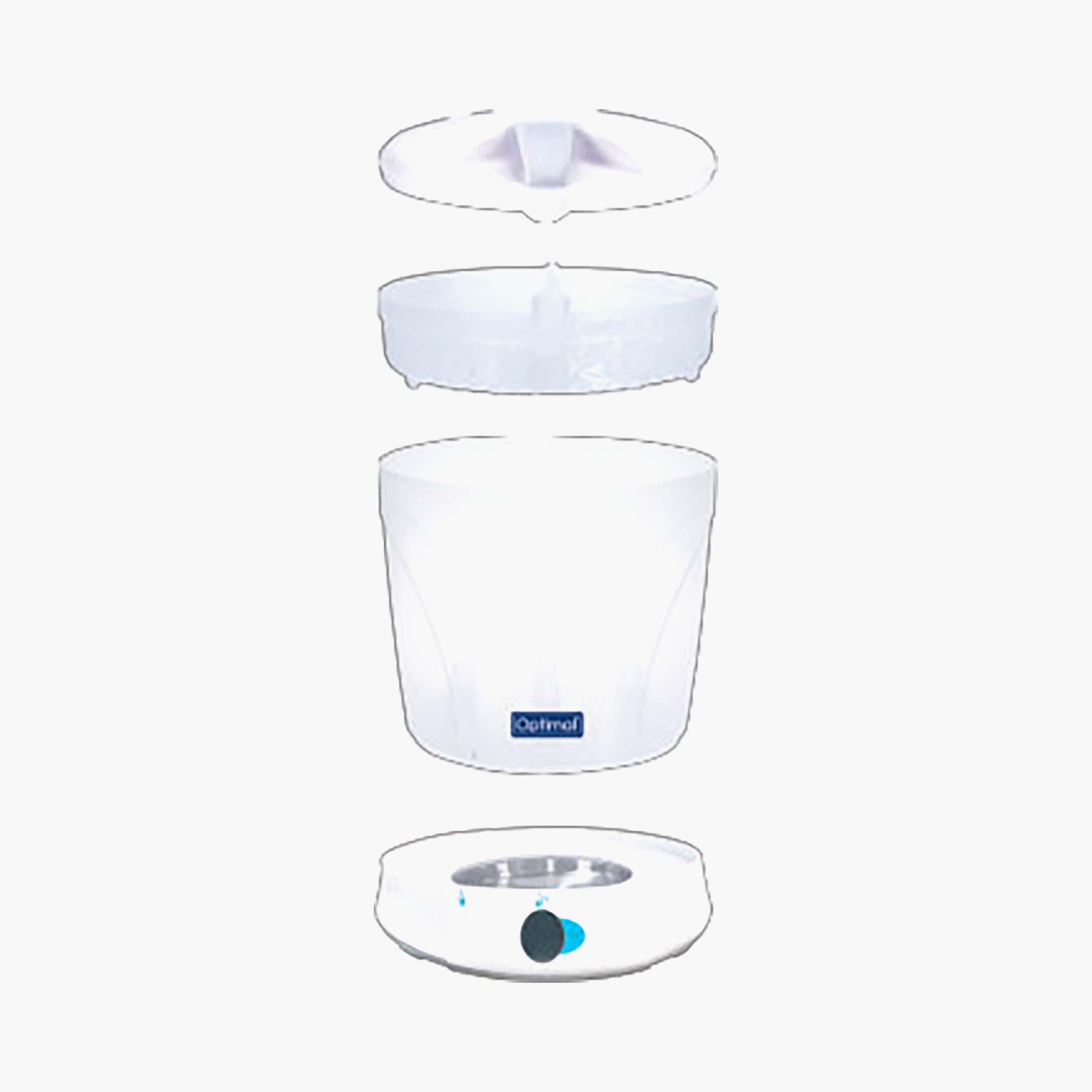 معقم ديجيتال بالبخار 7 زجاجات من أوبتيمال-baby-feeding-sterilizersandwarmers-image-2
