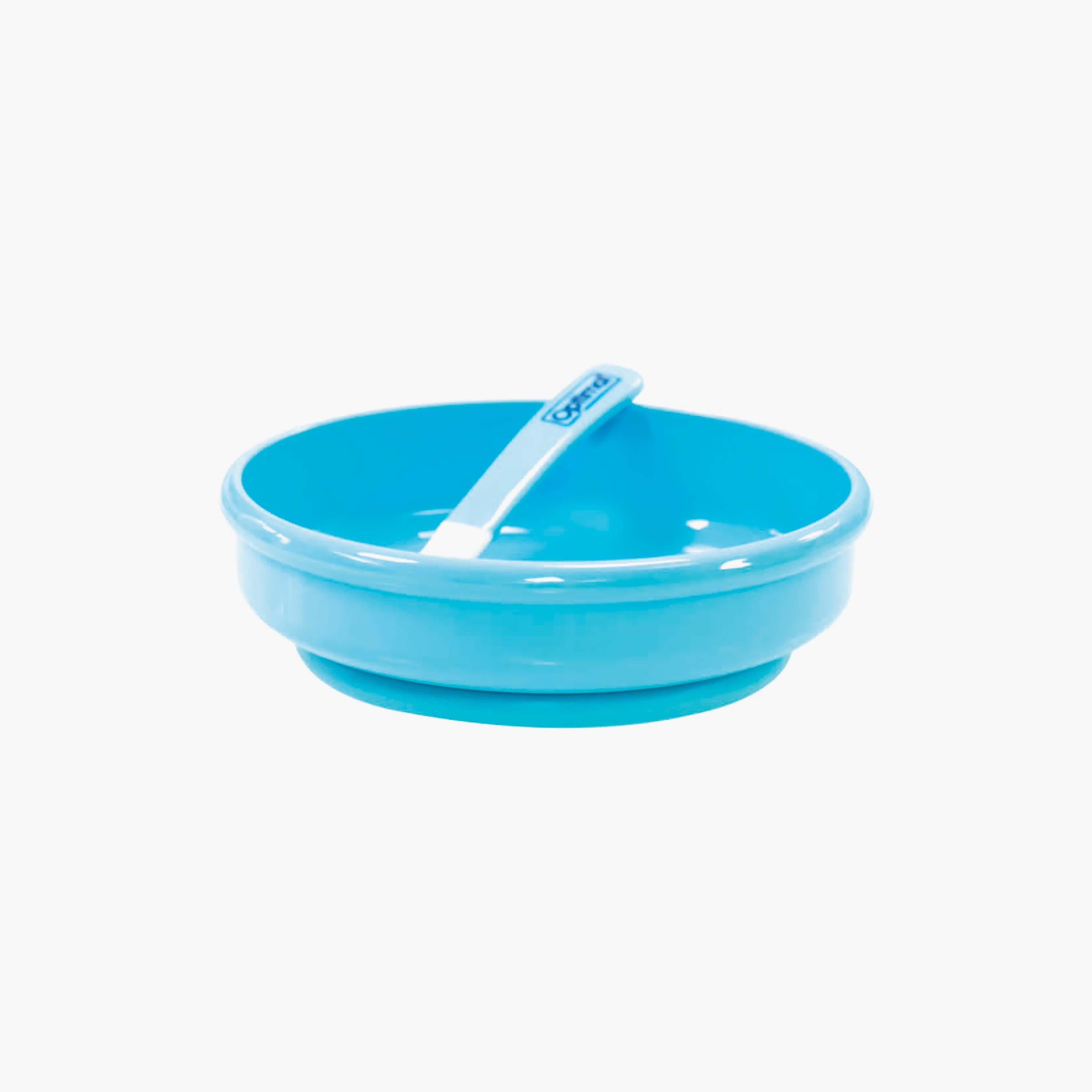 Optimal Non-Slip Feeding plate with Silicone Spoon, 4+ Months-baby-feeding-mealtimeessentials-image-2